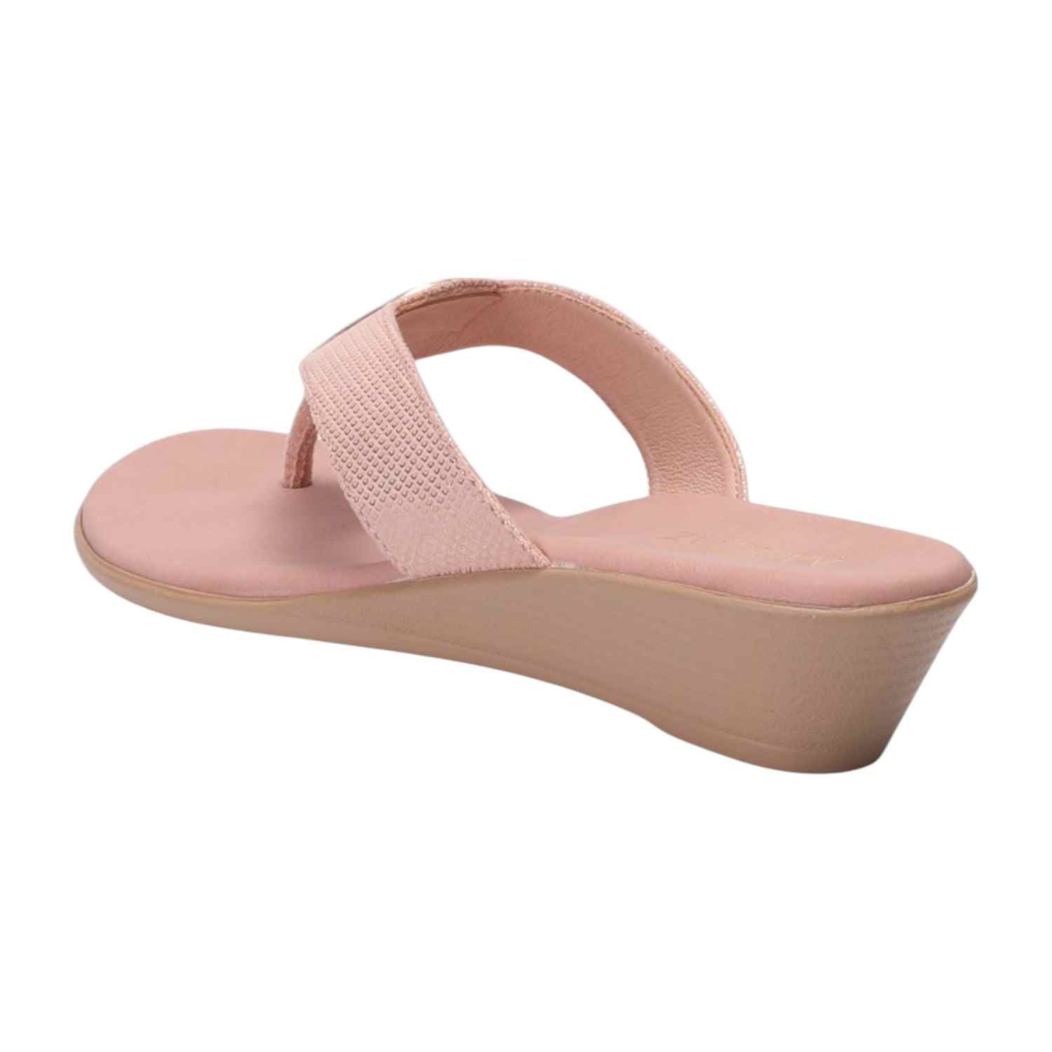 Women Peach Thong Casual Flat