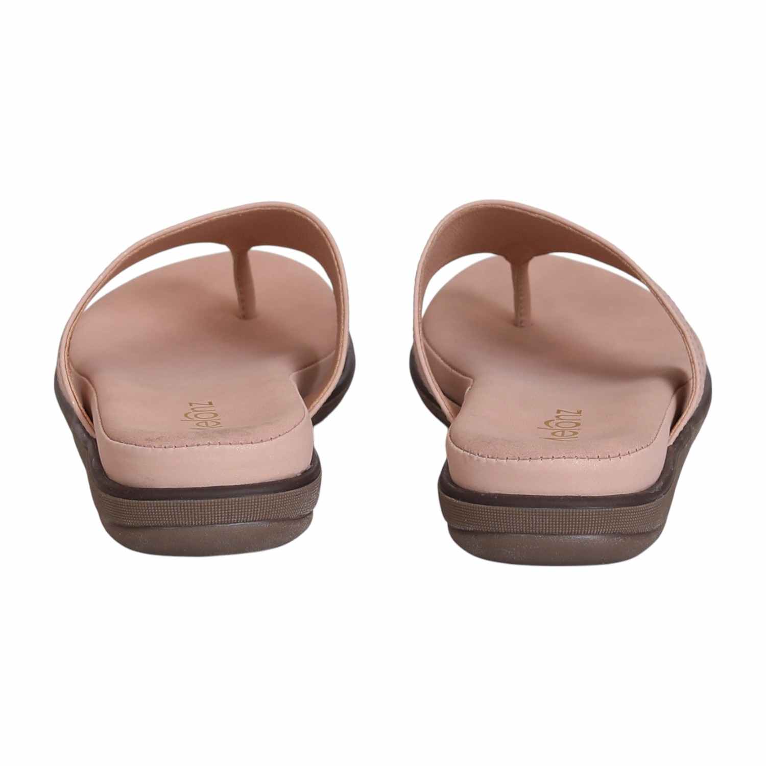 Women Blush Flat Thong Sandals