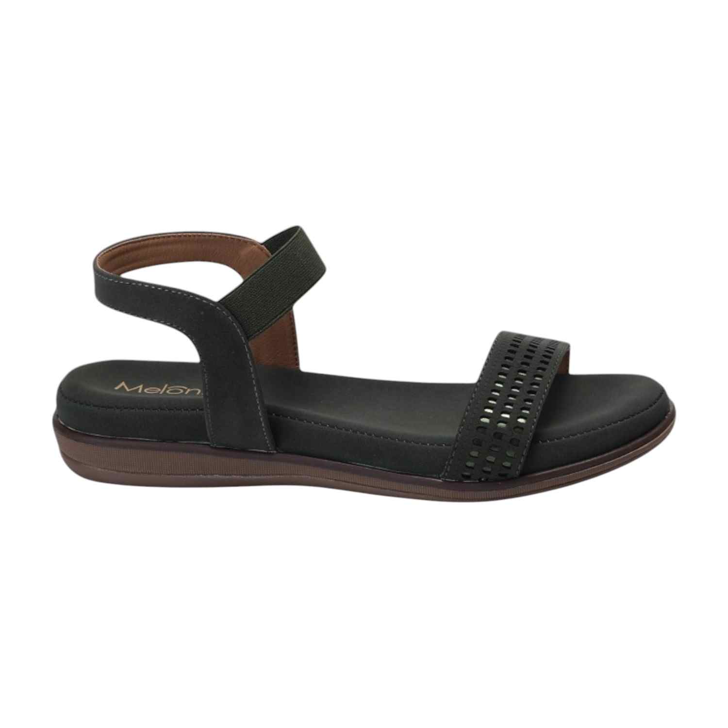 Women Green Sandals Casual Flat