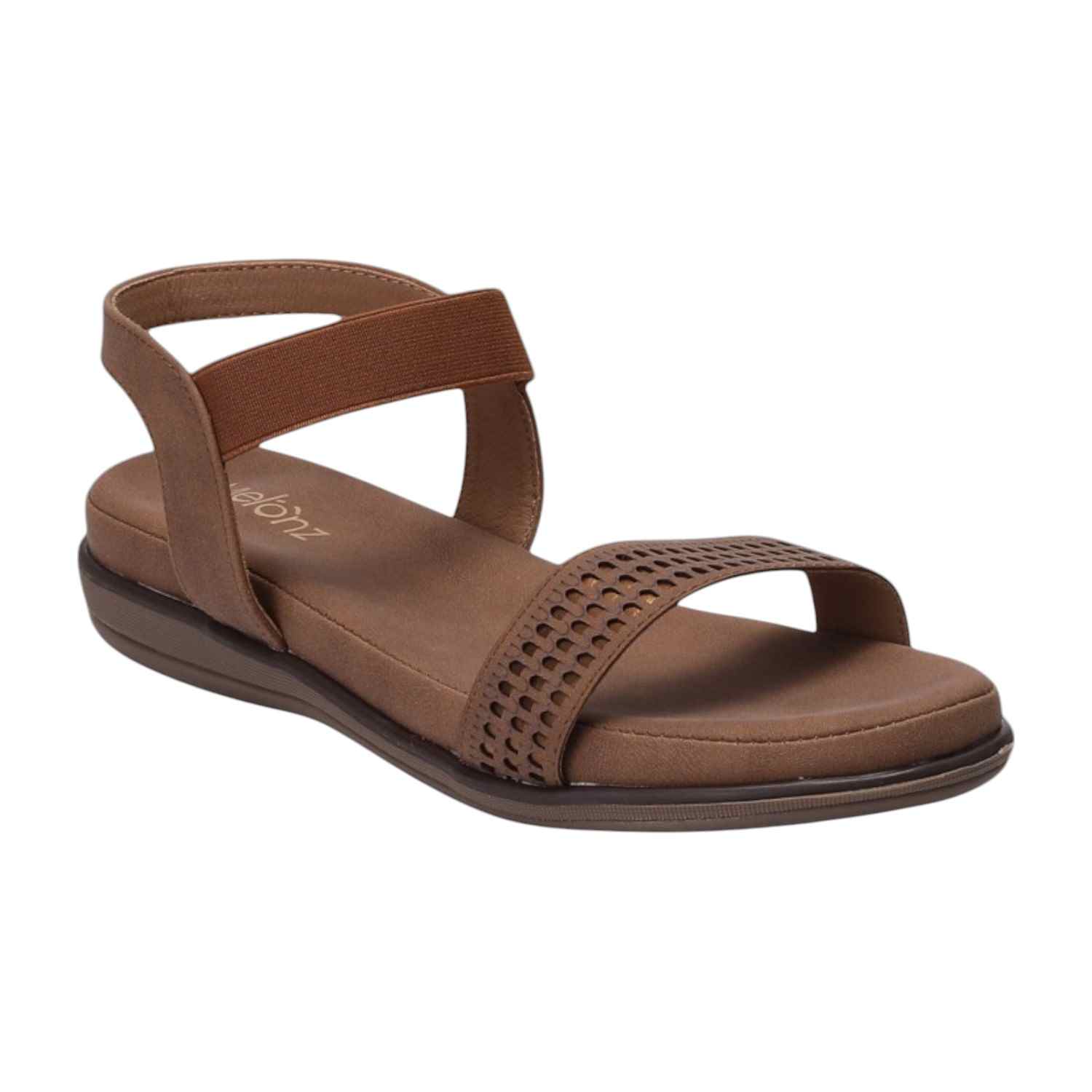 Women Light Brown Sandals Casual Flat