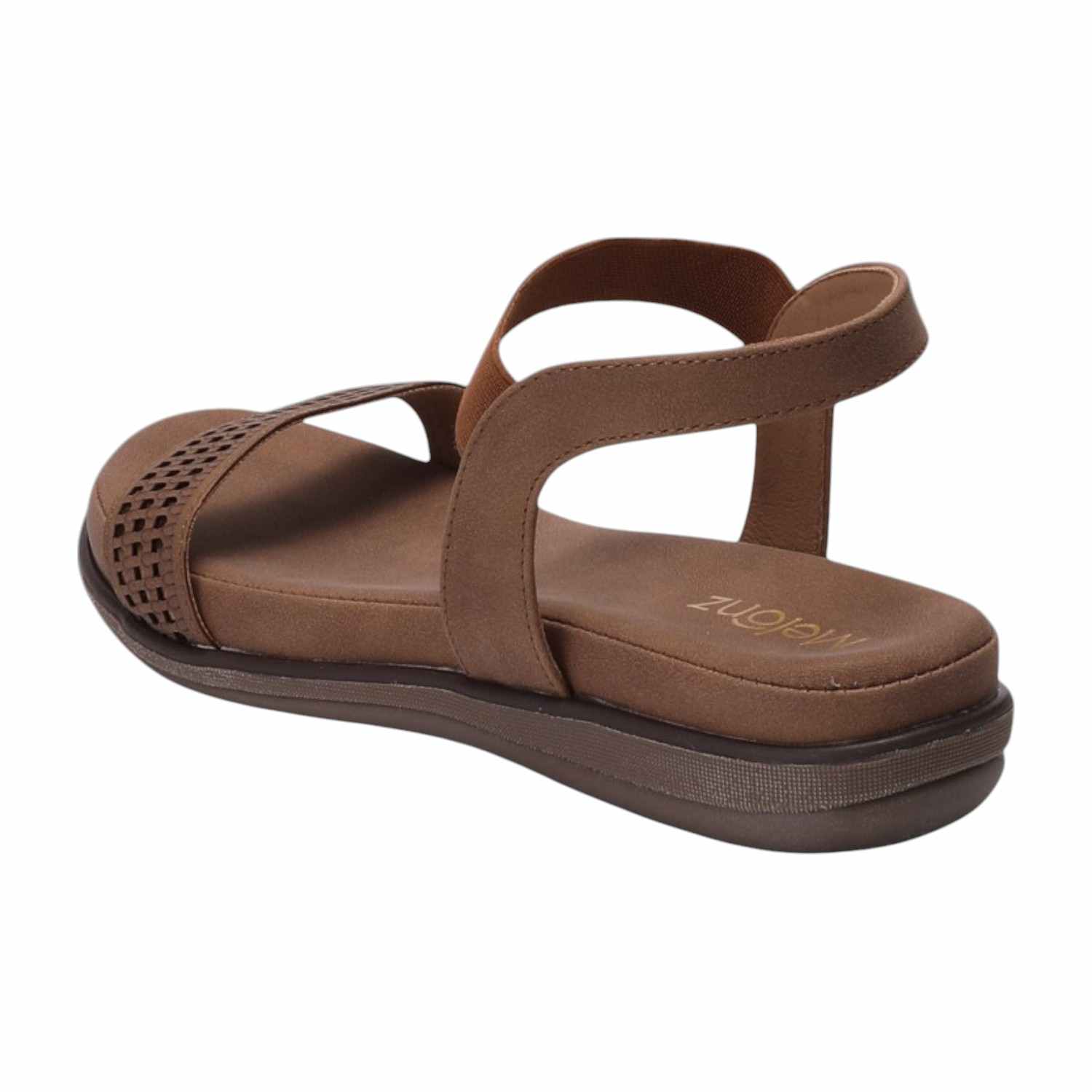 Women Light Brown Sandals Casual Flat