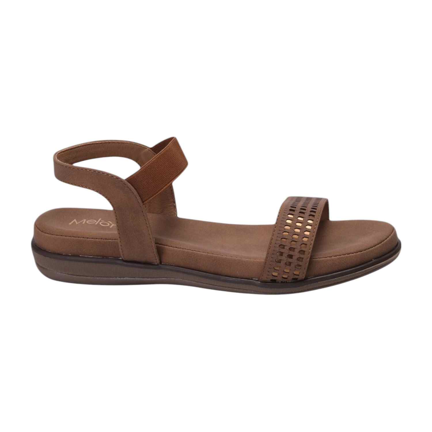 Women Light Brown Sandals Casual Flat