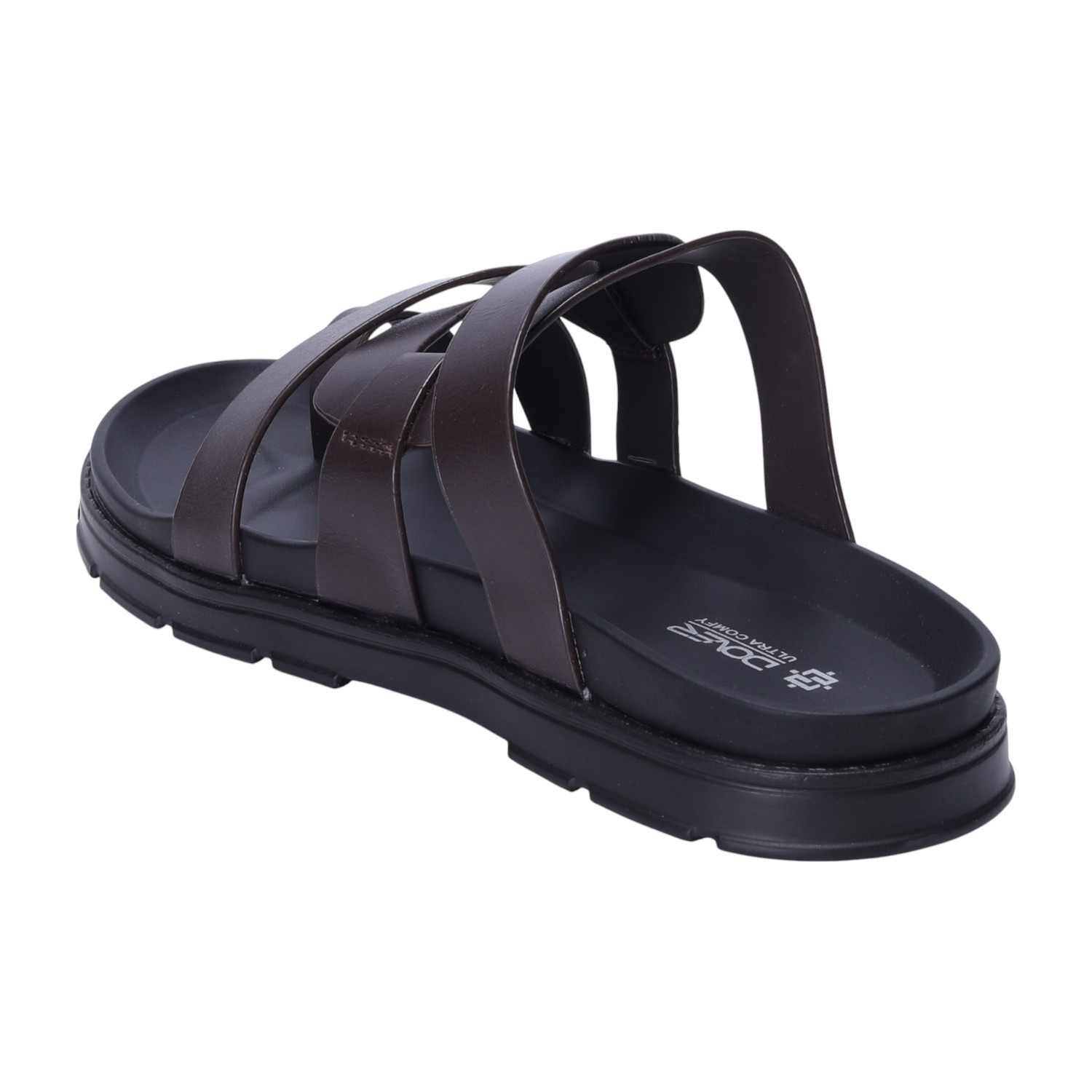 Men Brown Comfort Chappals