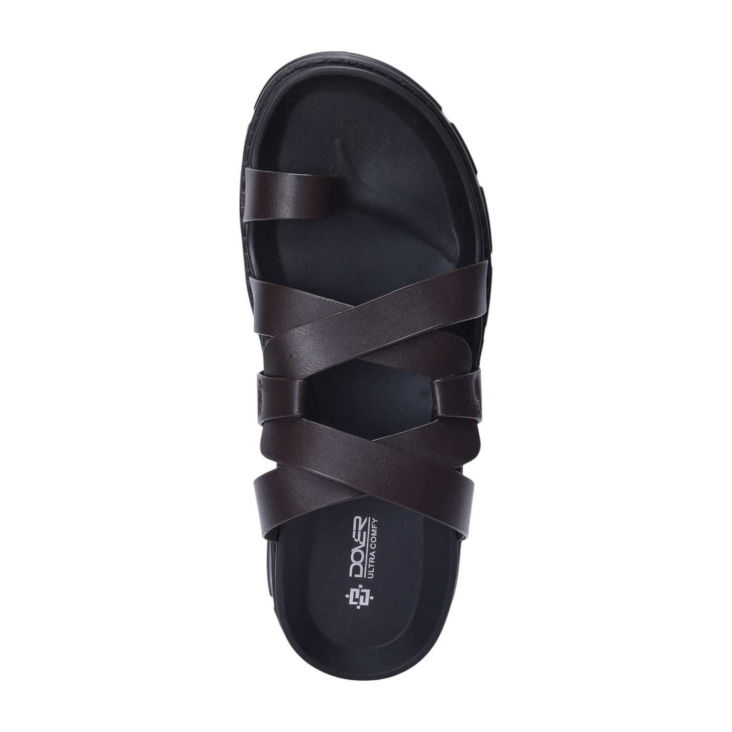 Men Brown Comfort Chappals