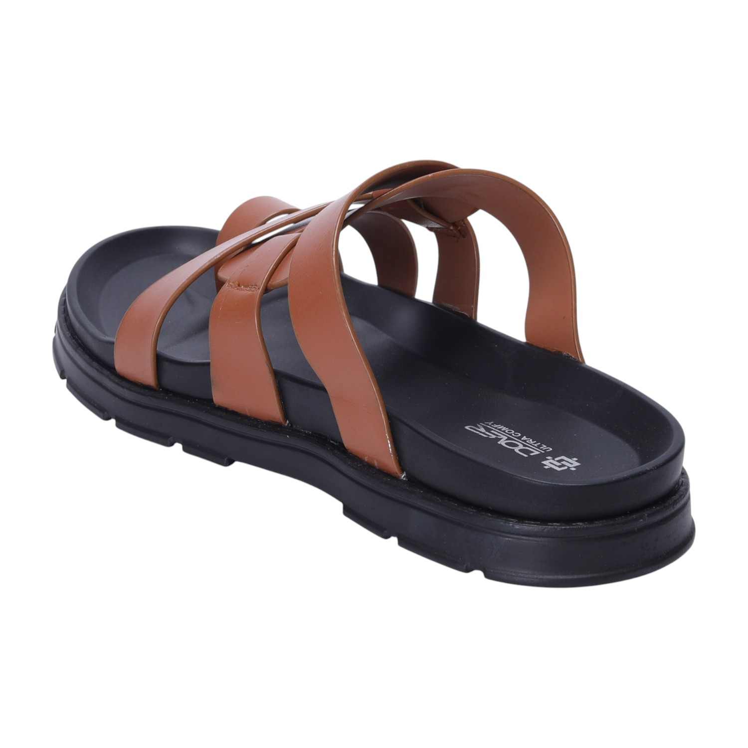 Men Tan Comfort Chappals