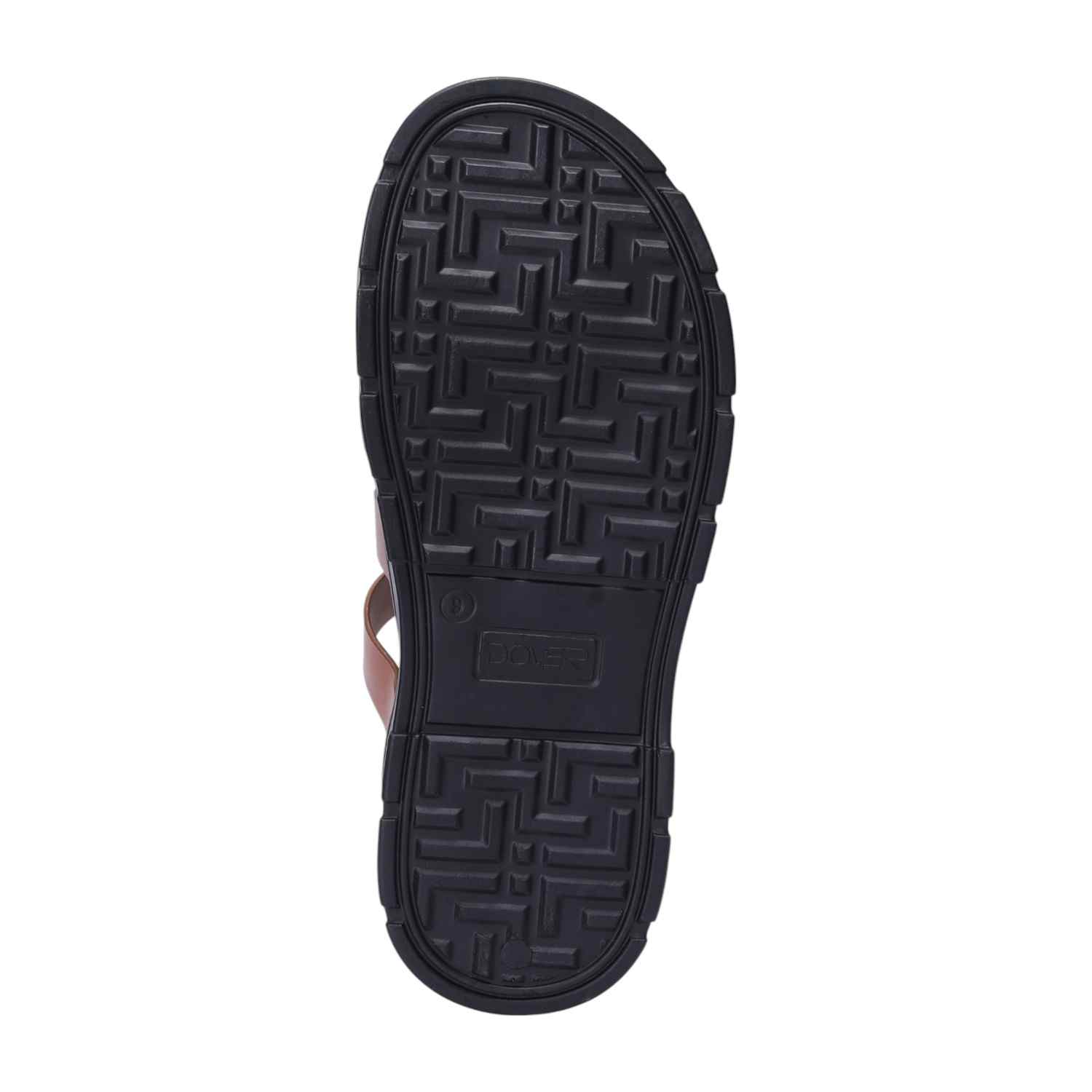 Men Tan Comfort Chappals