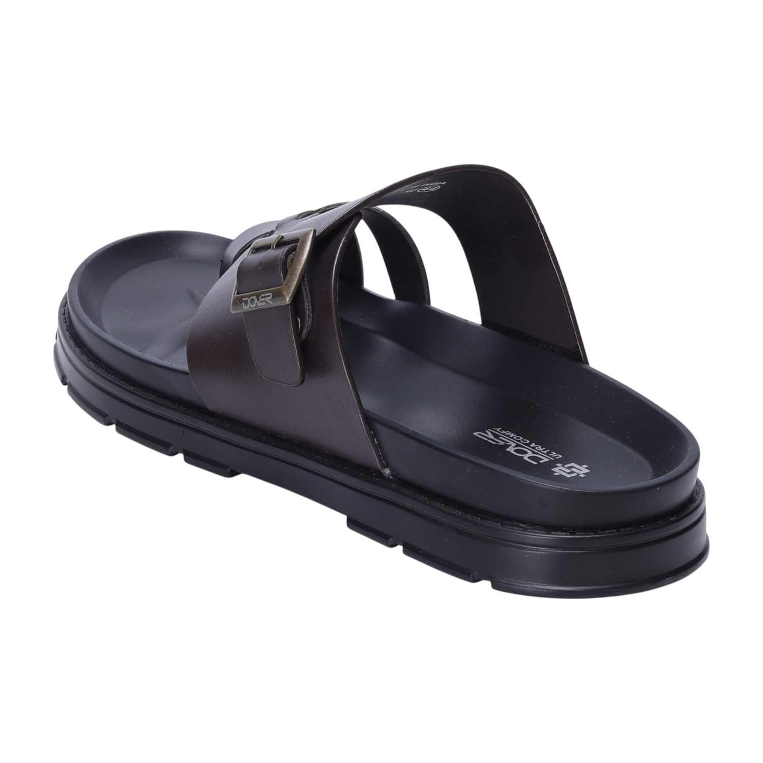 Men Brown Comfort Chappals