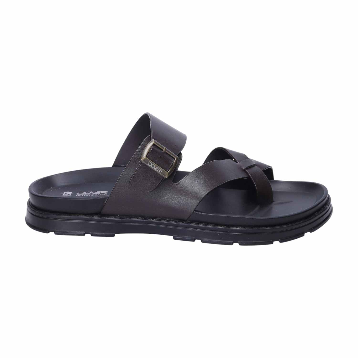Men Brown Comfort Chappals