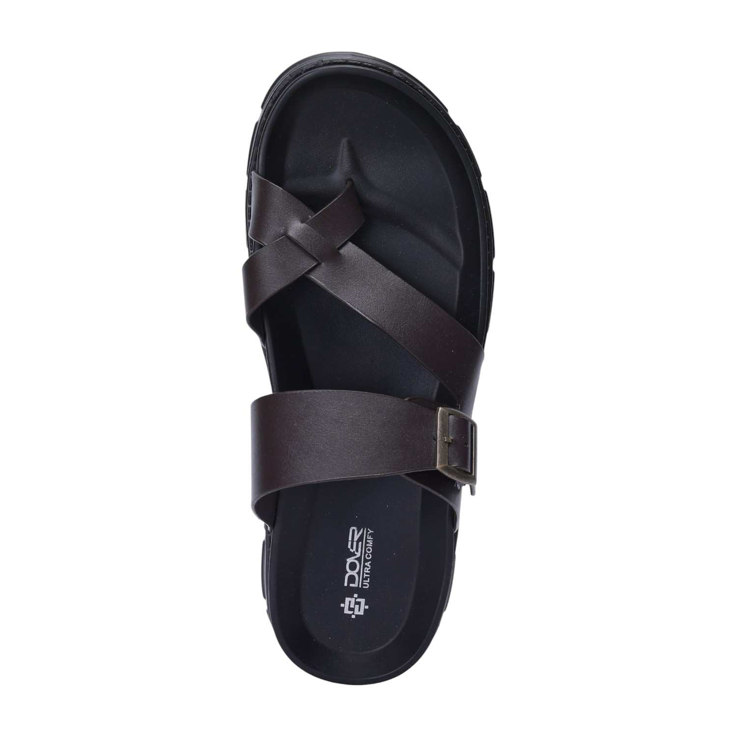 Men Brown Comfort Chappals