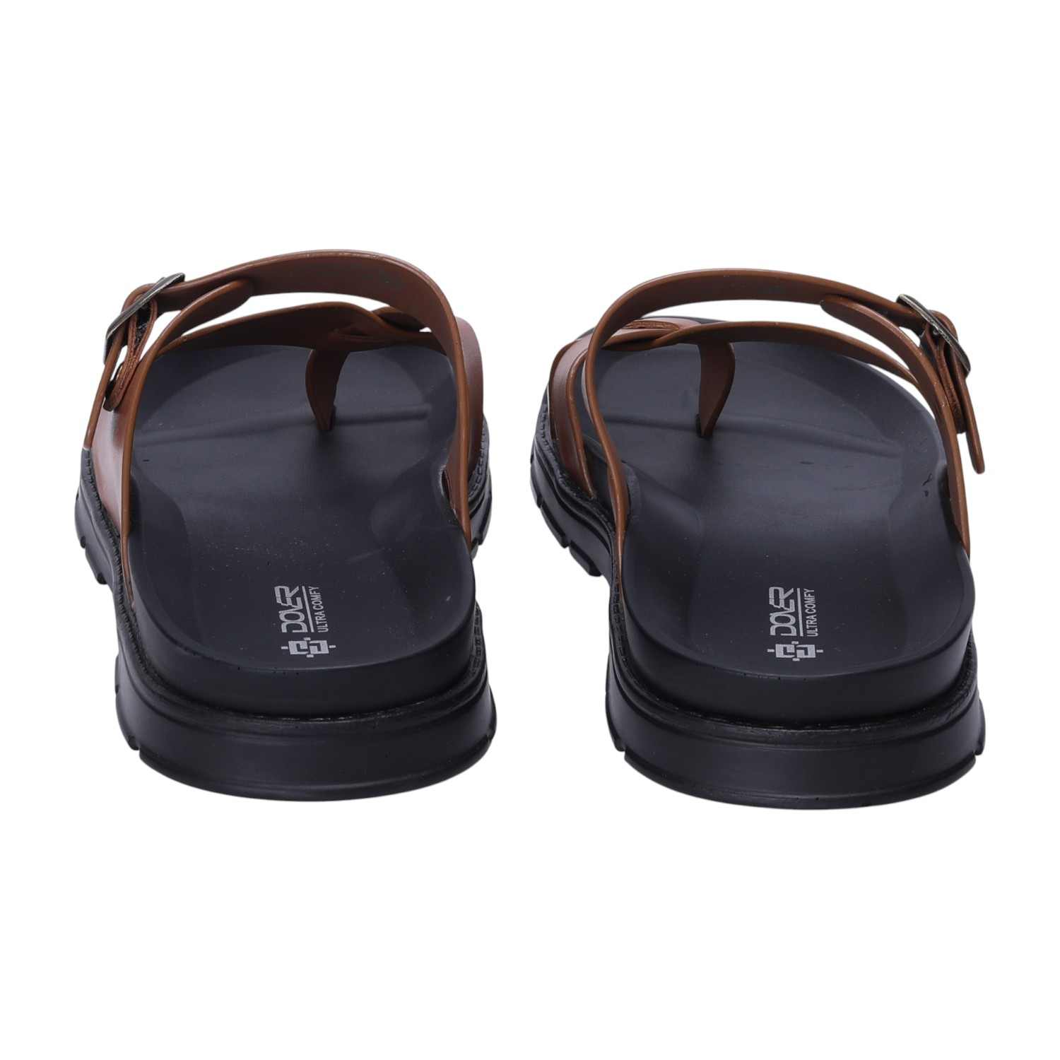 Men Tan Comfort Chappals