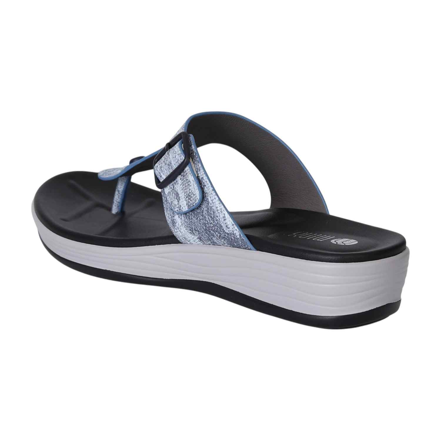 Blue Comfort Wave Sandals for Women