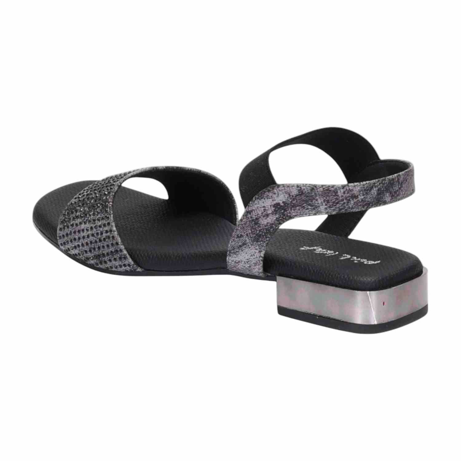 Women Cosmic Black Comfort Flats