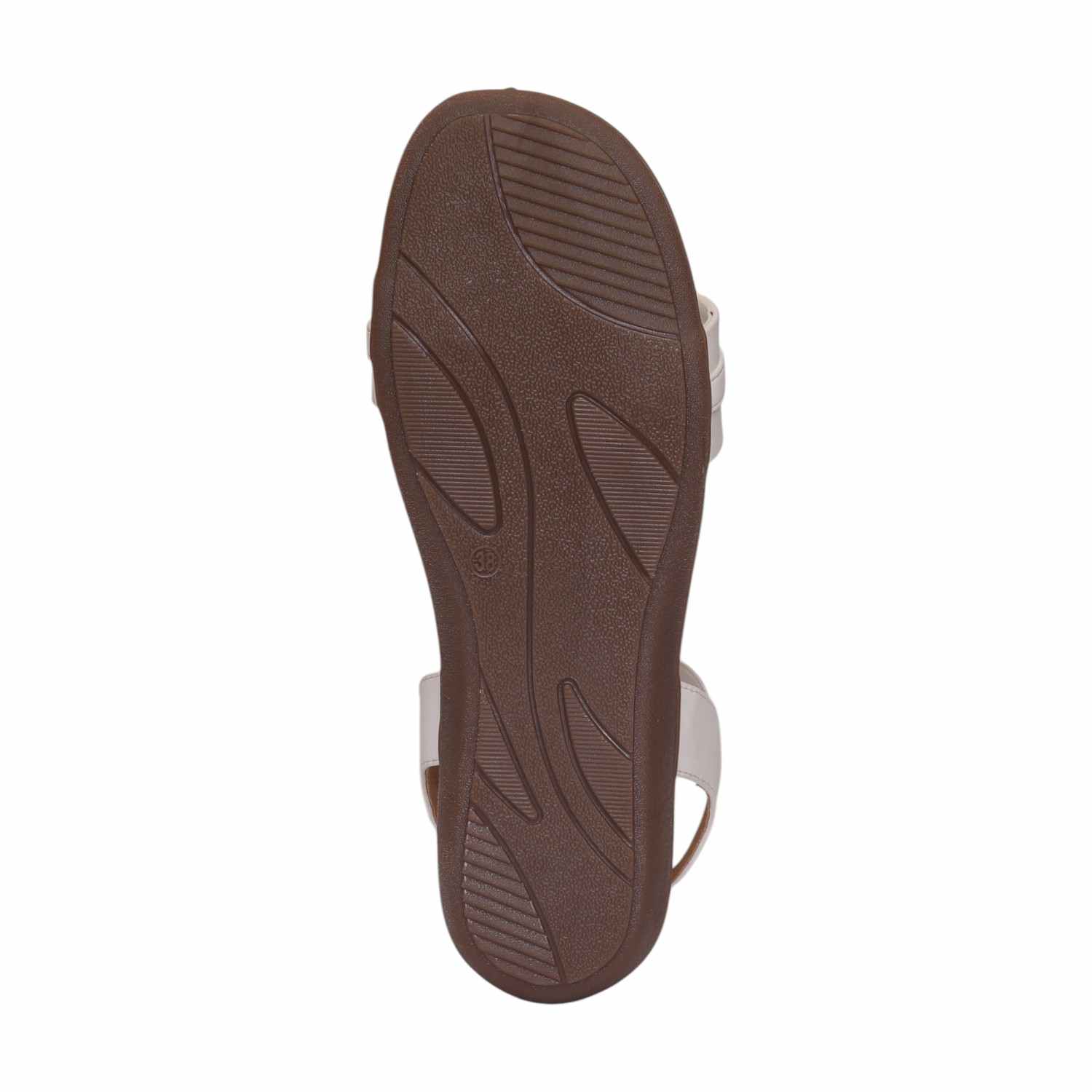 Women White Sandals Casual Flat
