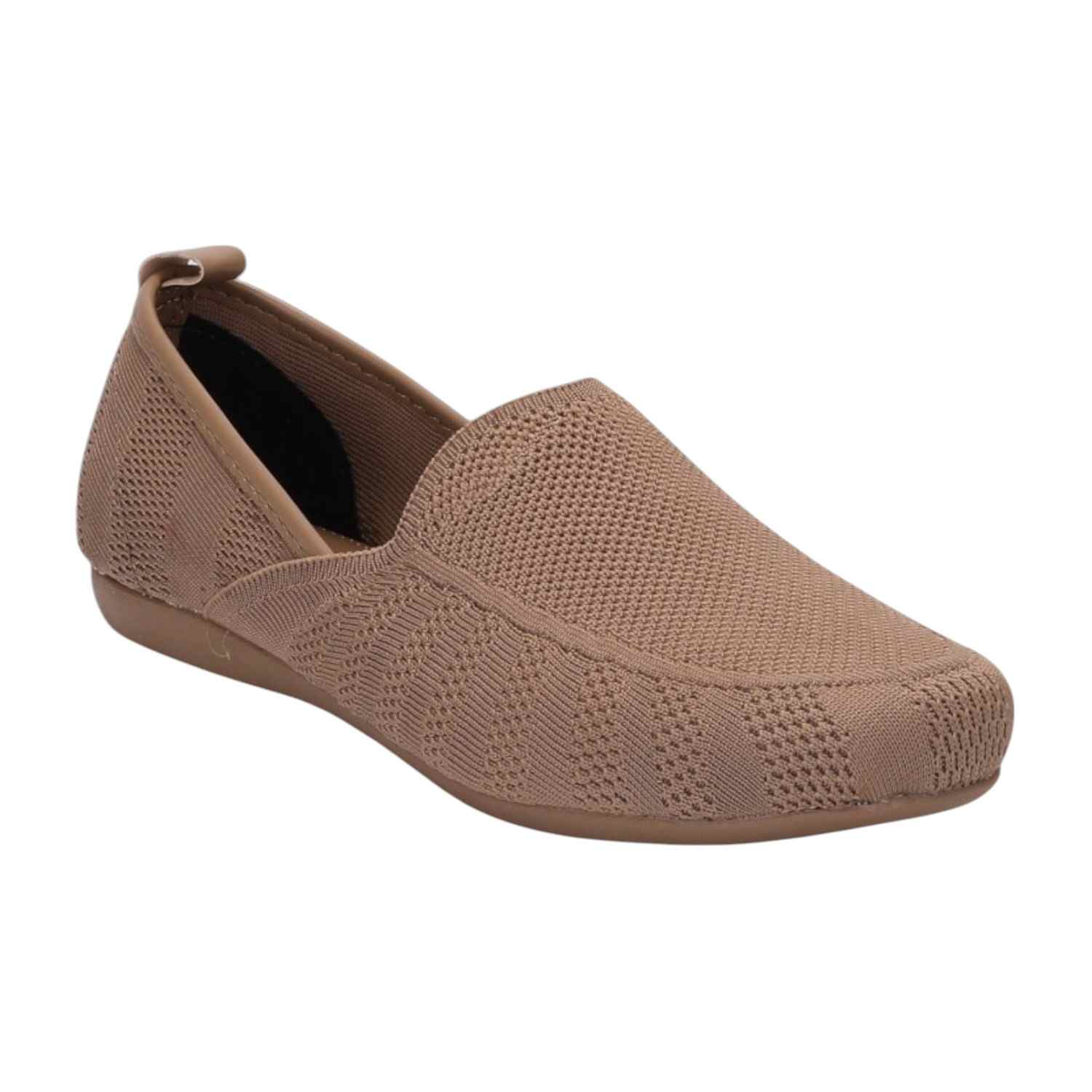 Women Beige Flat Shoes/Bellarinas