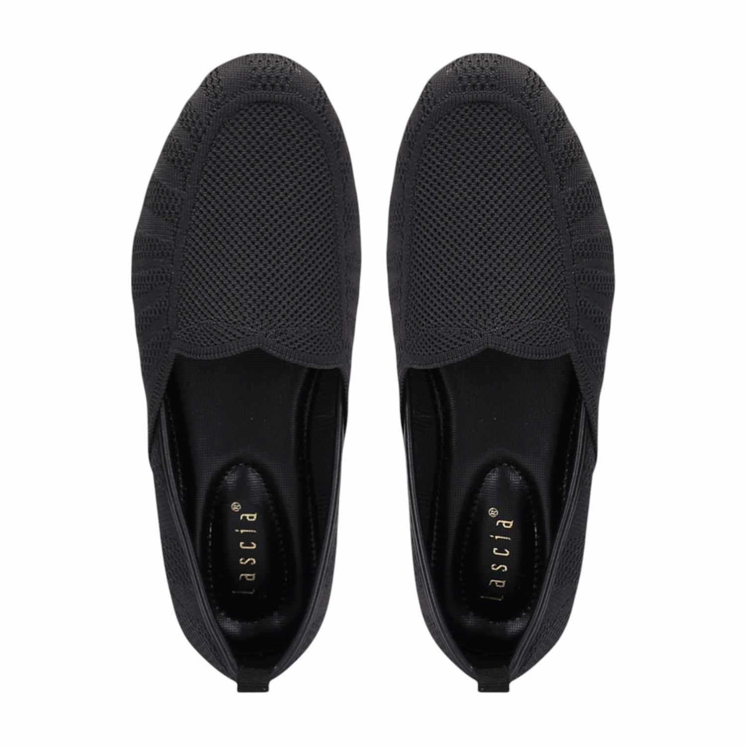 Women Black Flat Shoes/Bellarinas