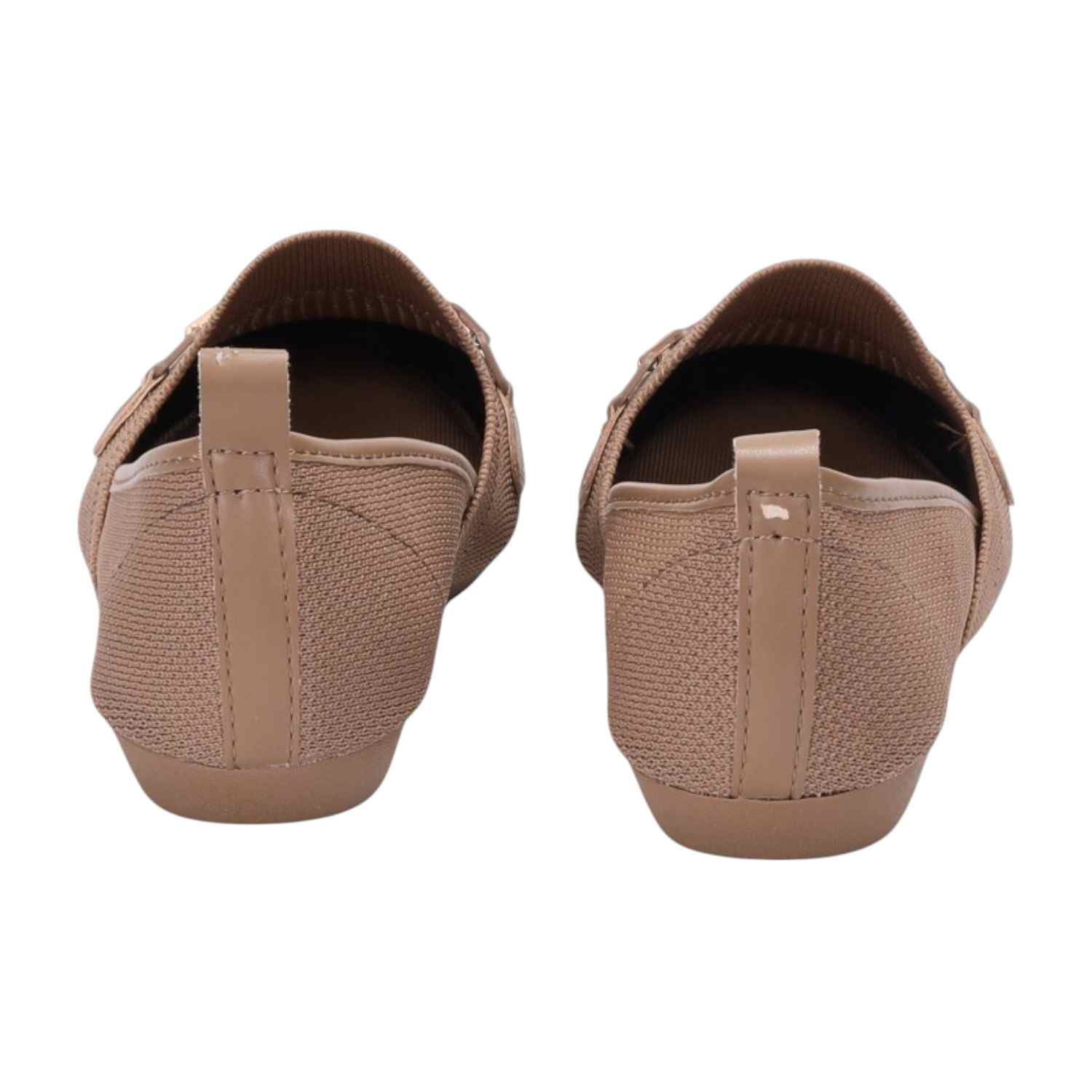Women Beige Flat Shoes/Bellarinas