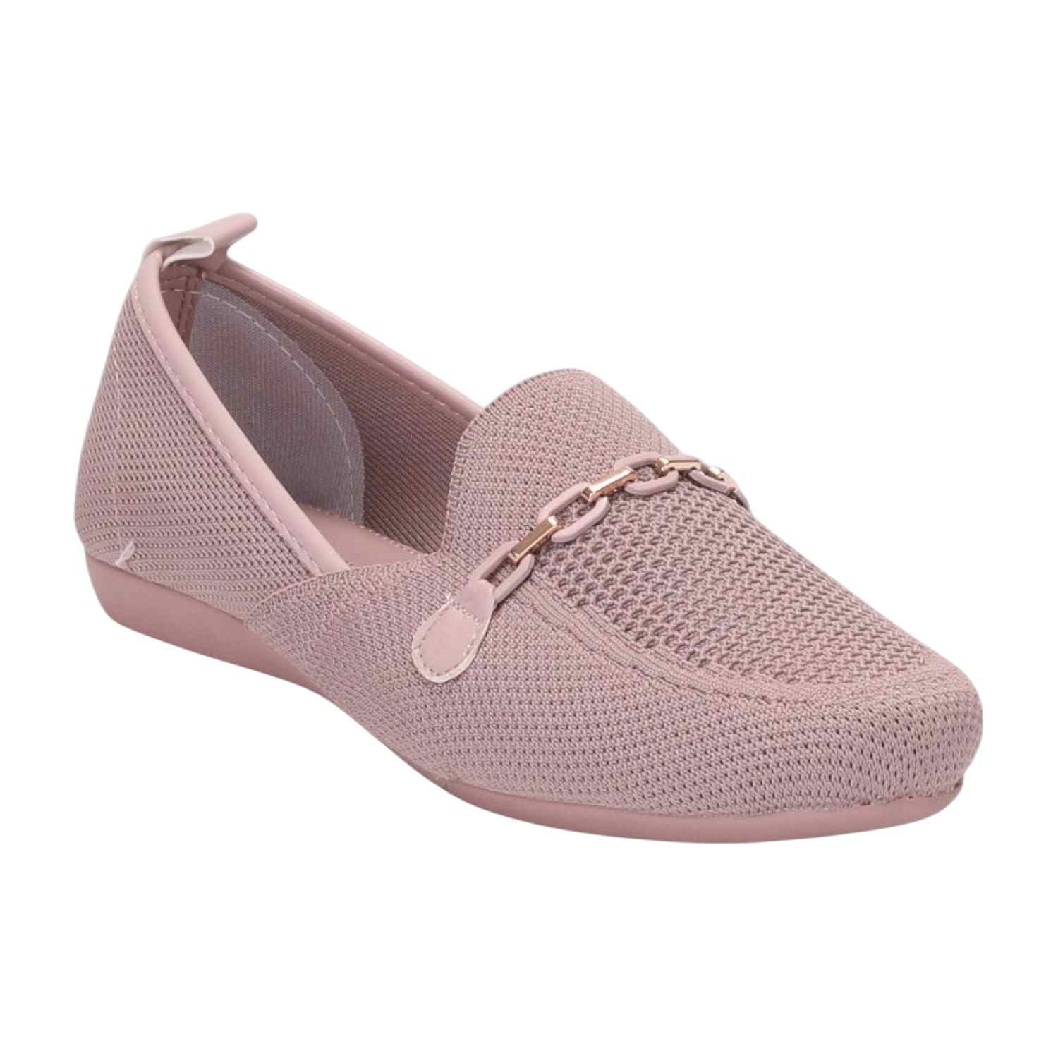 Women Peach Flat Shoes/Bellarinas