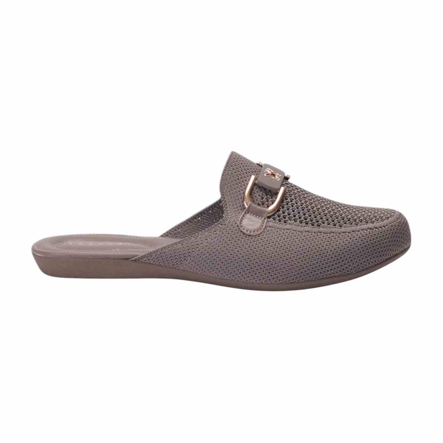 Women Brown Casual Mule