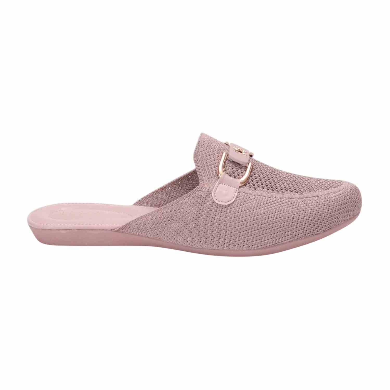 Women Peach Casual Mule