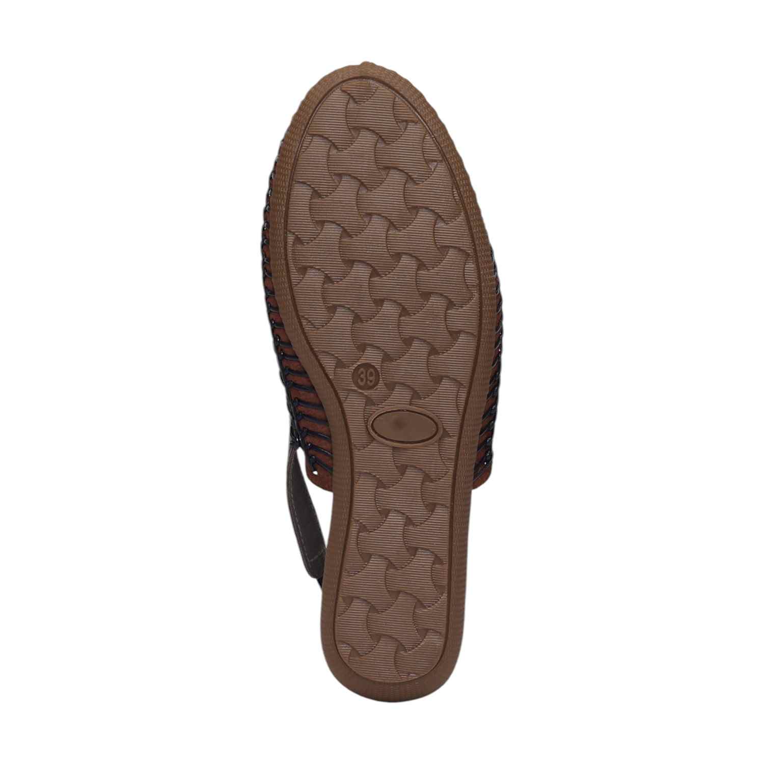 Women Navy Sandals Casual Flat