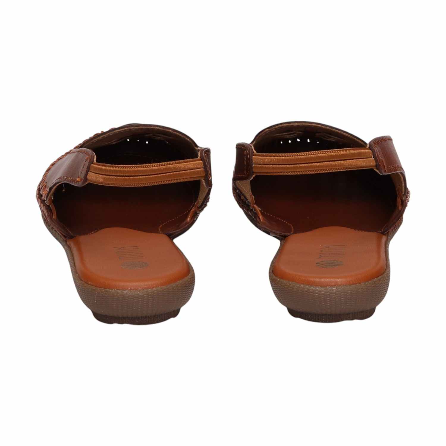 Women Tan Sandals Casual Flat