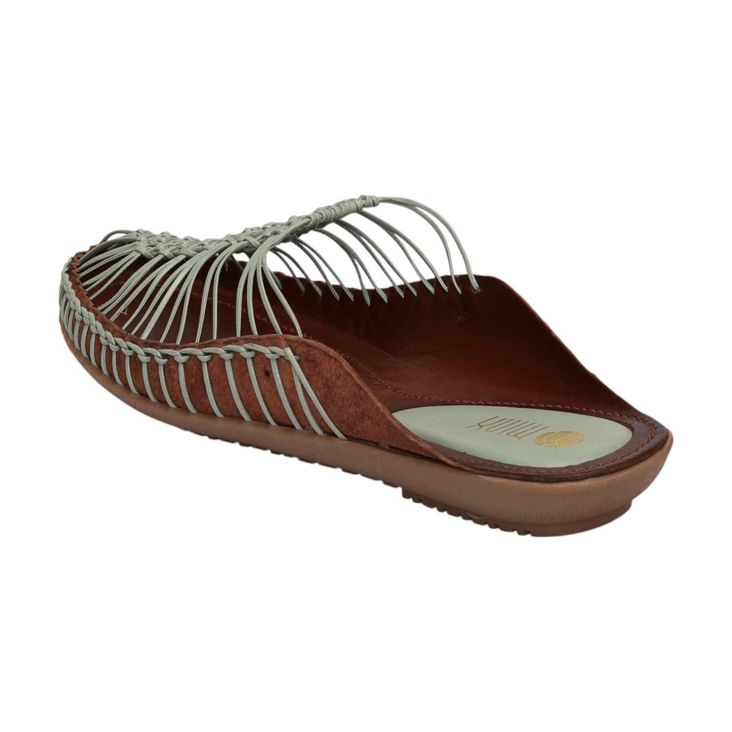 Women Light Green Mule Casual