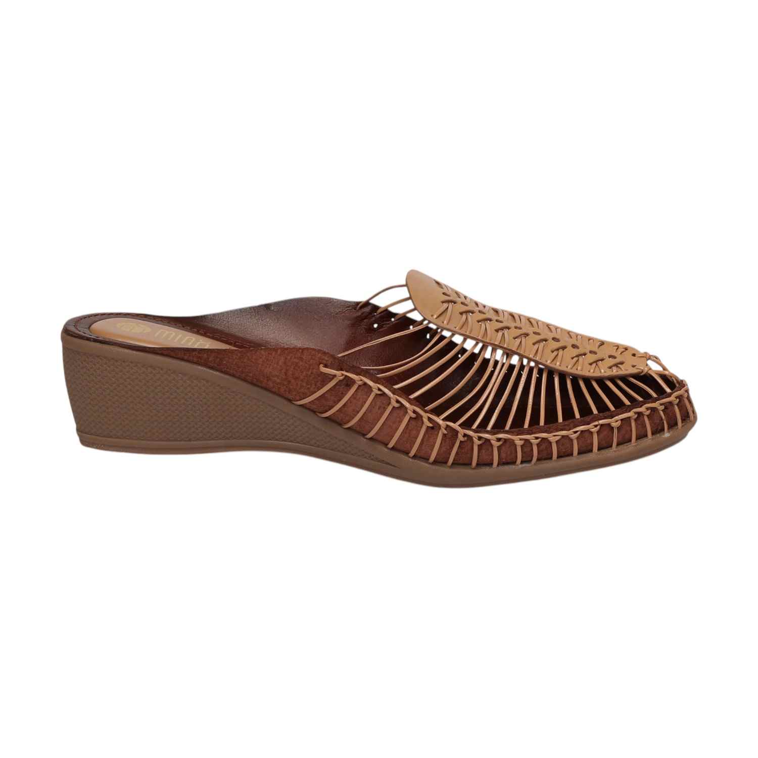 Women Beige Mule Casual