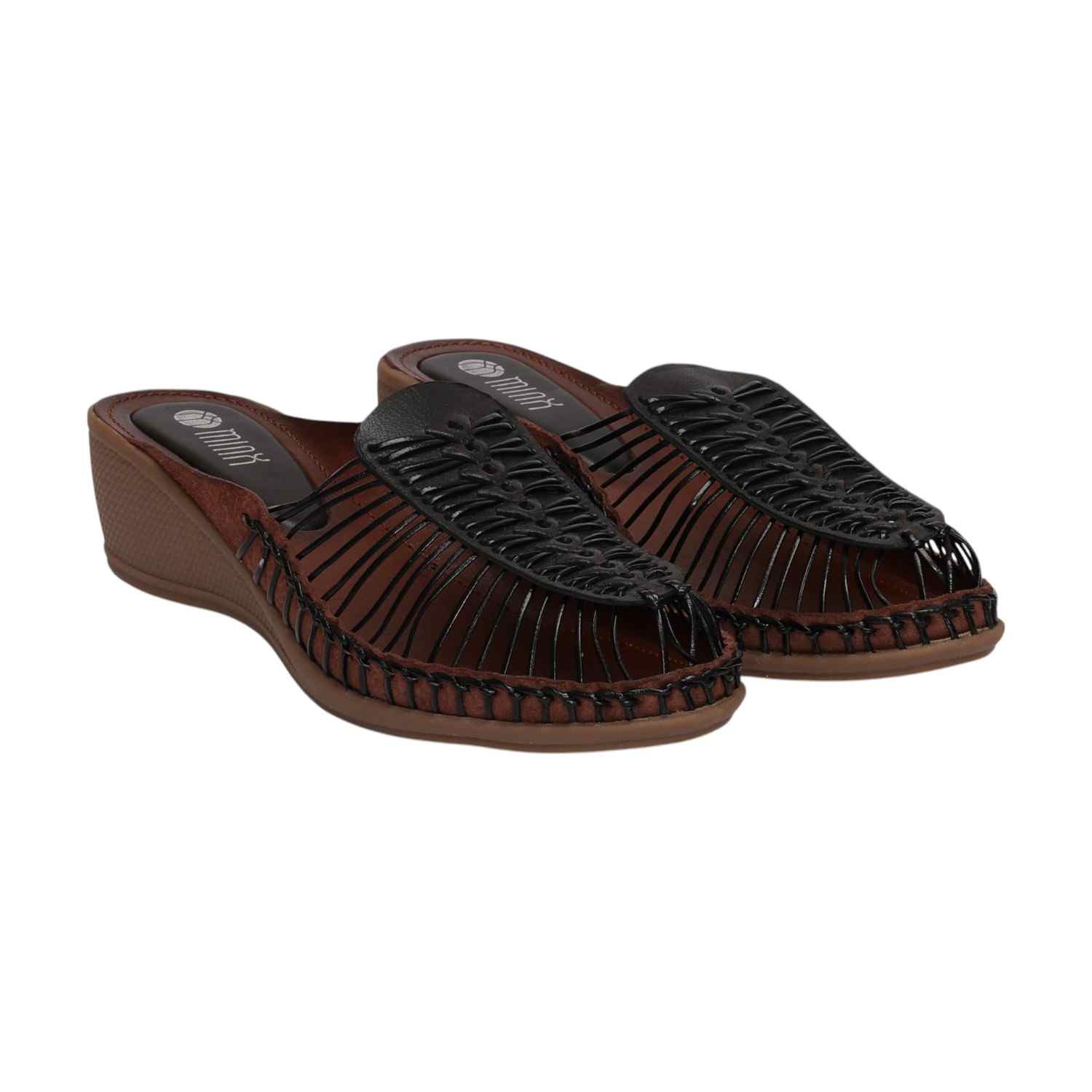 Women Black Mule Casual