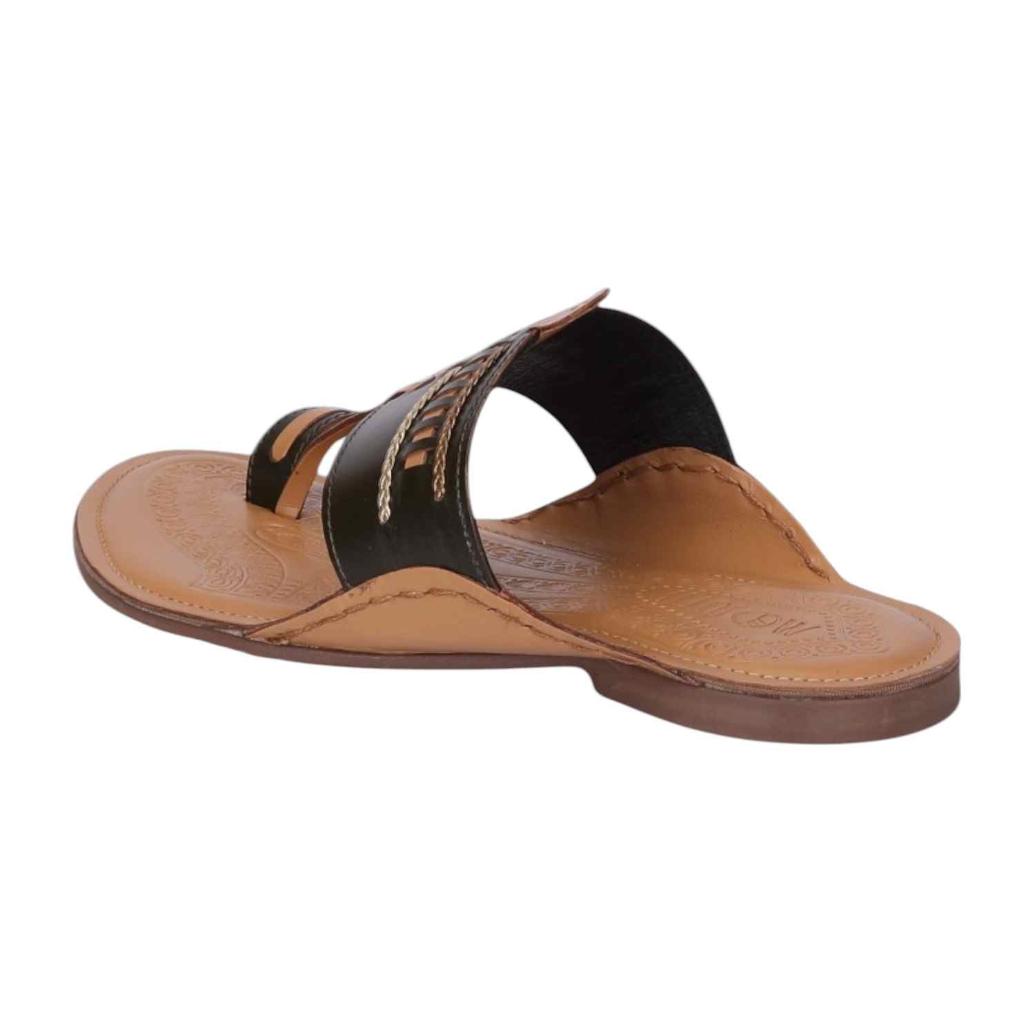 Men Olive Ethnic Thong Casual