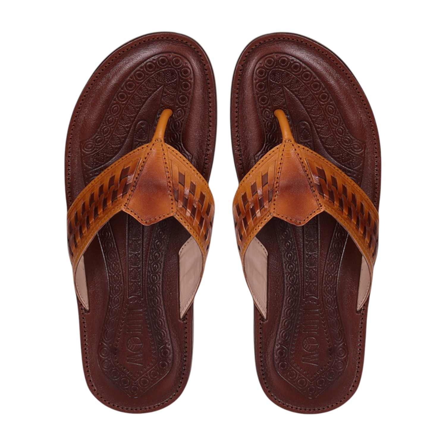 Men Yellow Ethnic Thong Casual