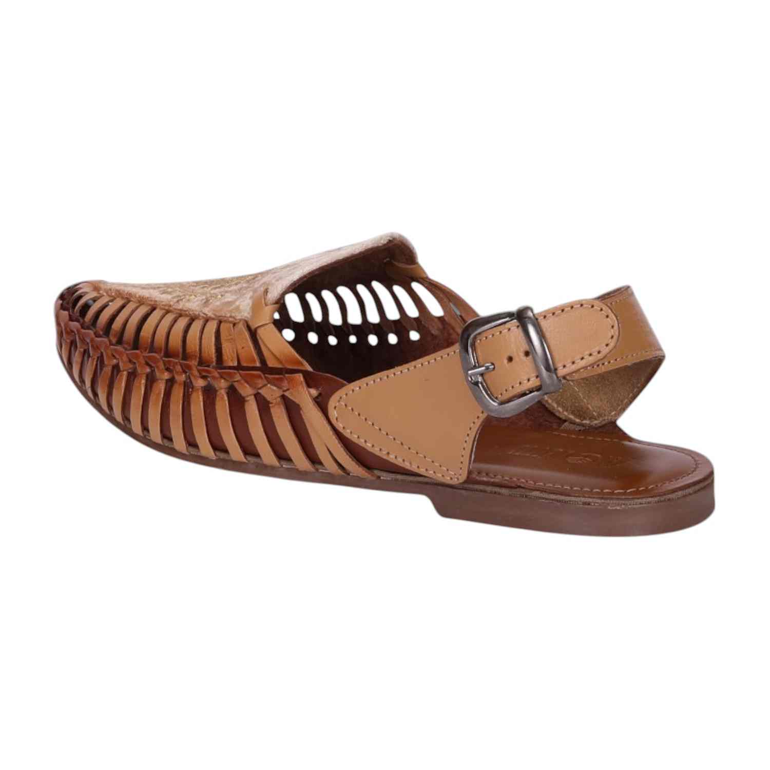 Men Beige Ethnic Sandals