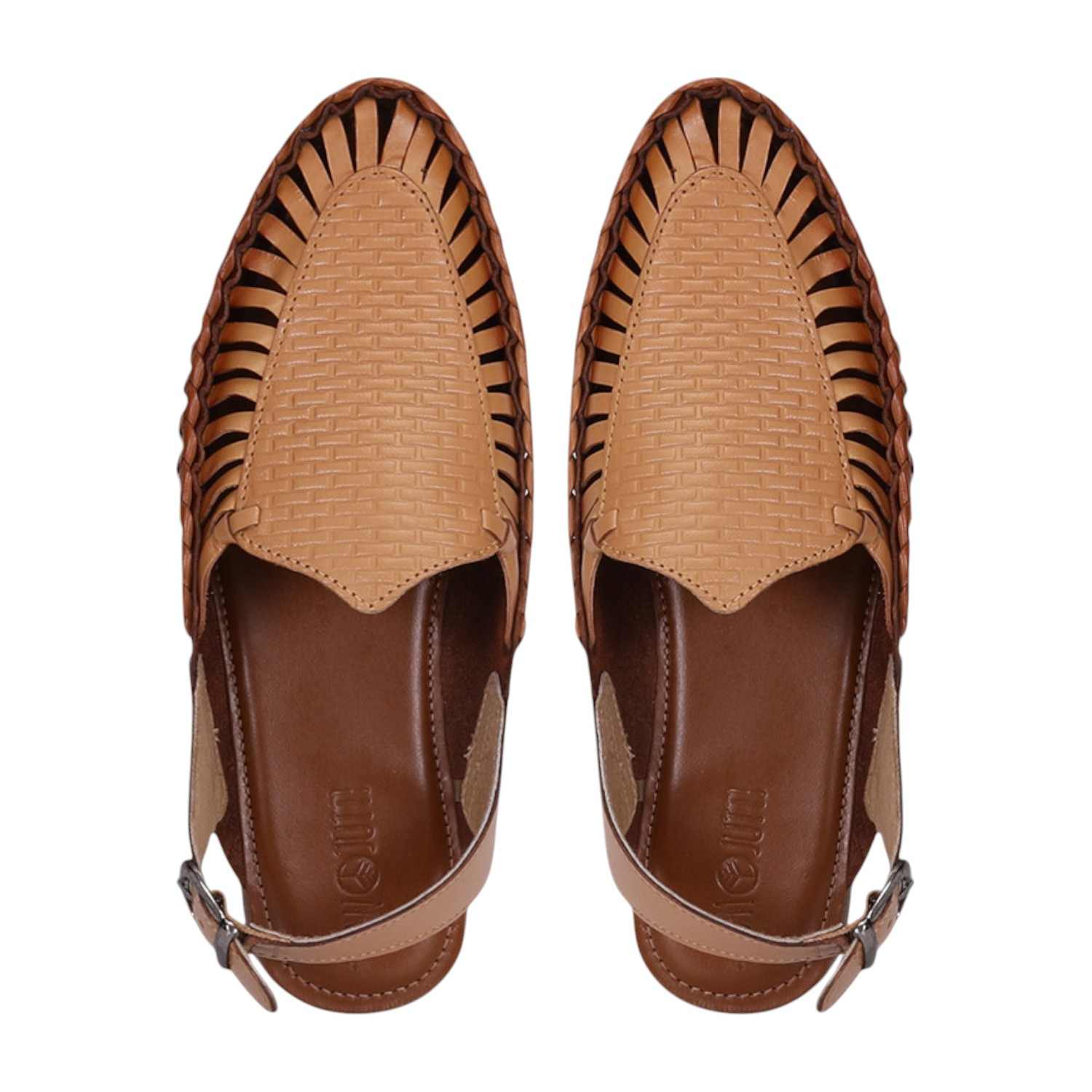 Men Beige Ethnic Sandals
