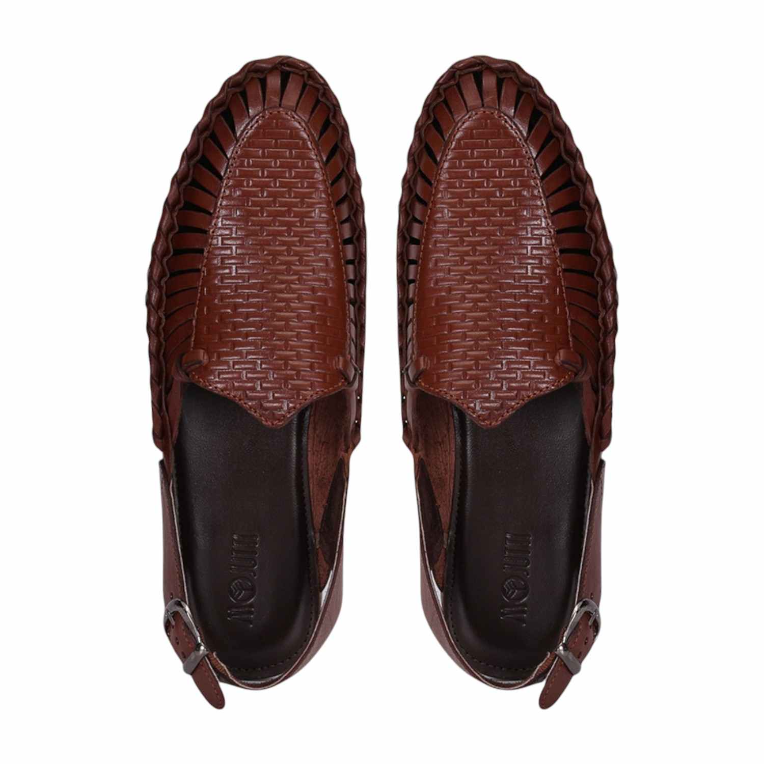 Men Tan Ethnic Sandals