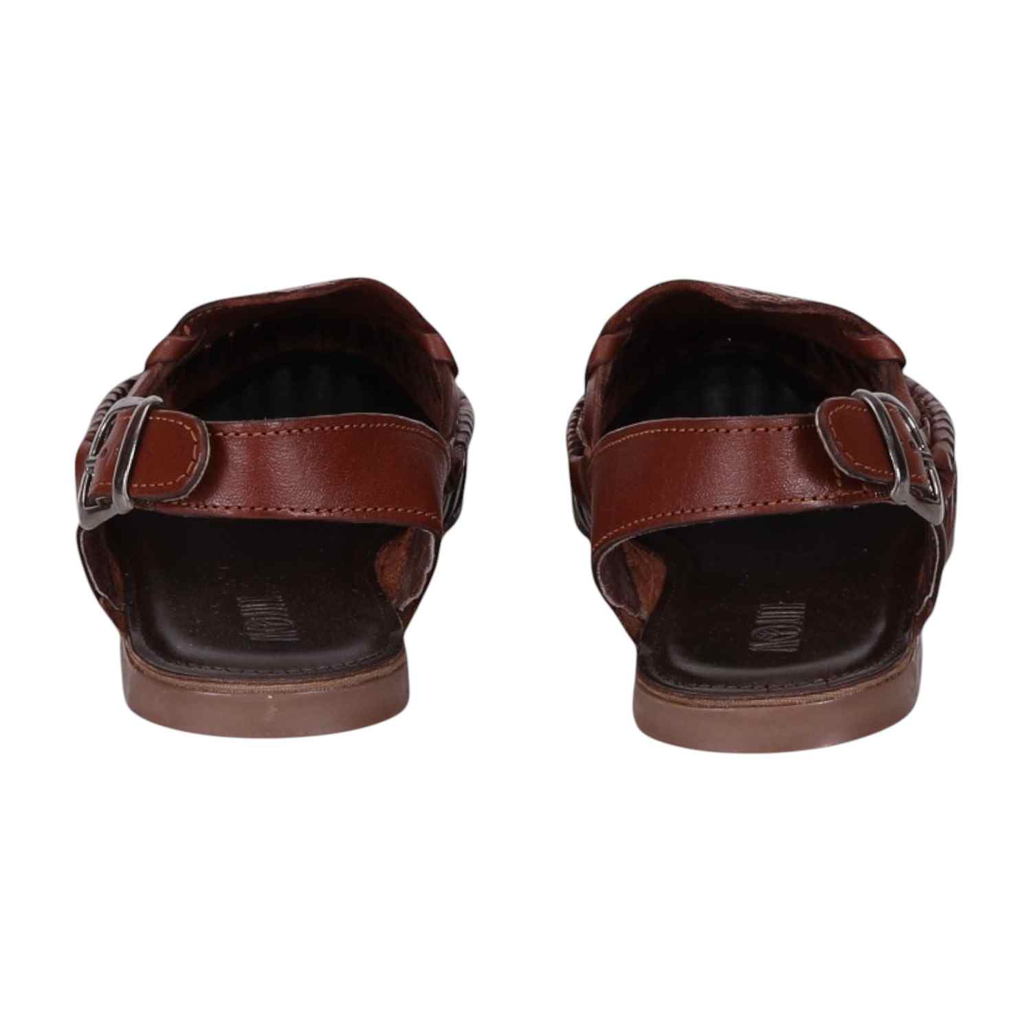 Men Tan Ethnic Sandals