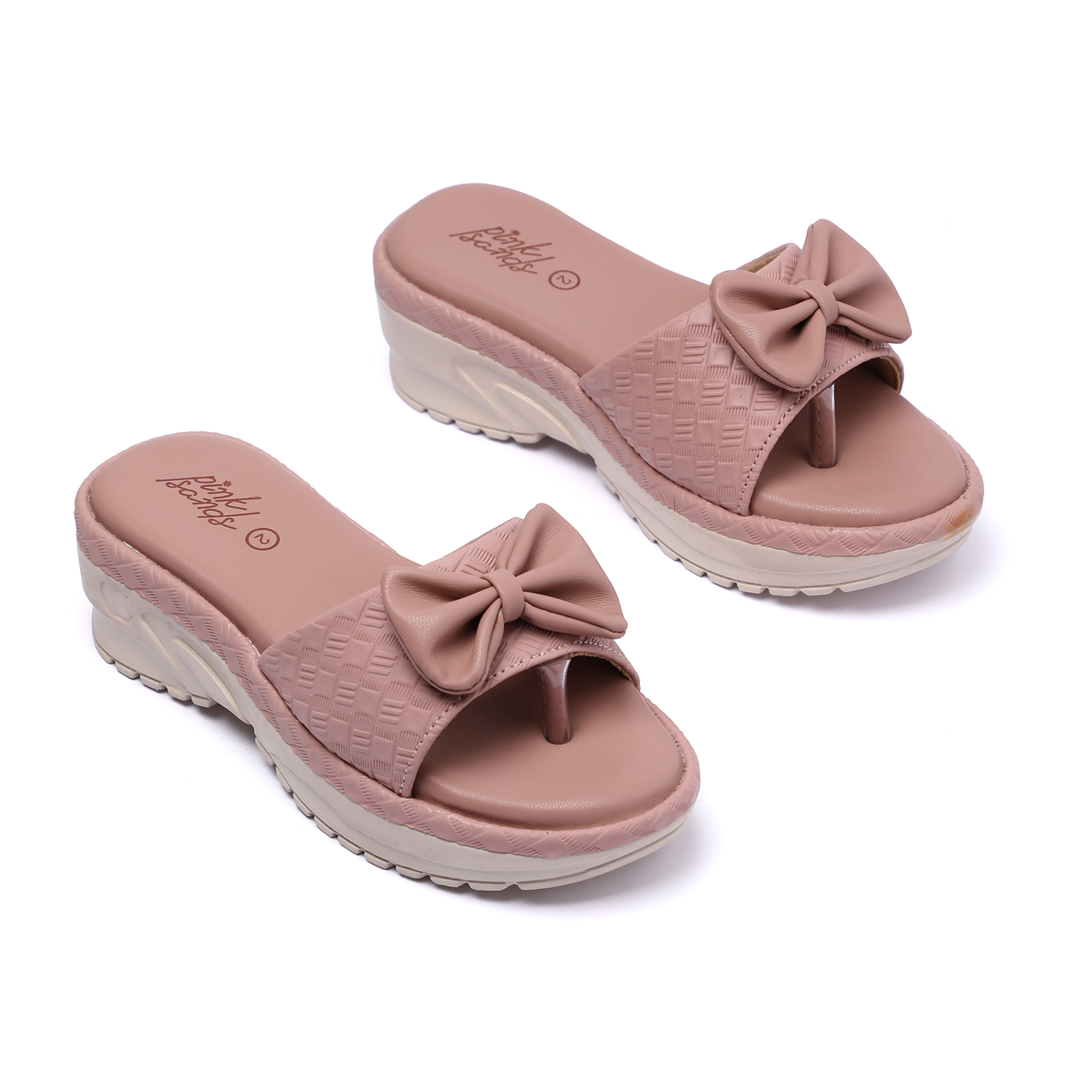 Peach Sandals For Girls Junior (7-11 Years)