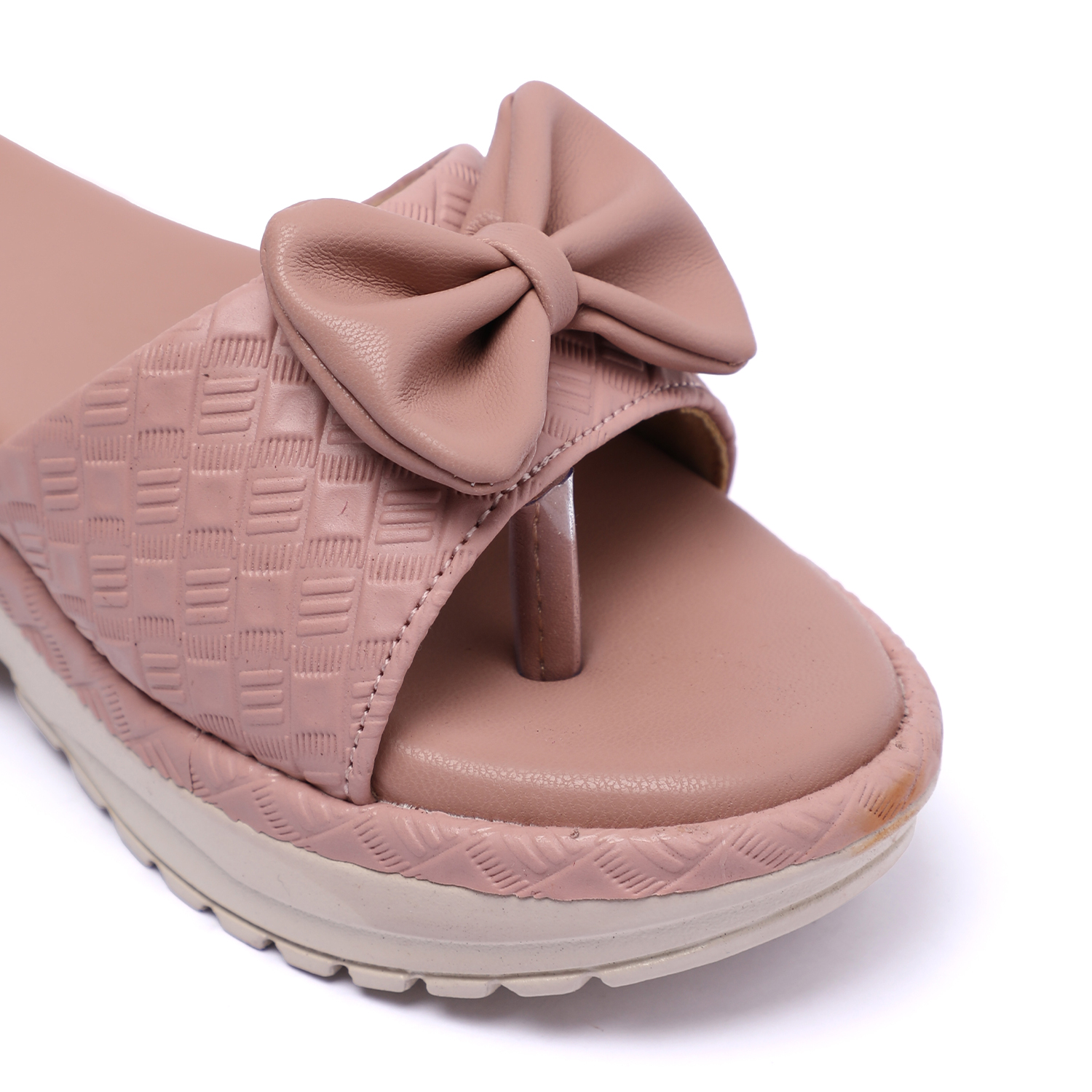 Peach Sandals For Girls Junior (7-11 Years)