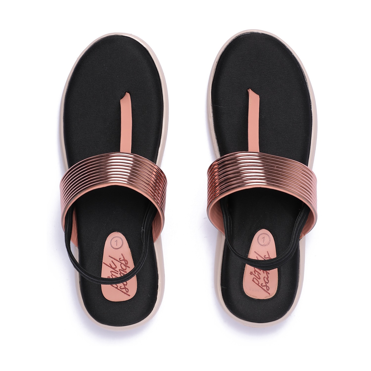 Rose Gold Sandals for Girls (7-11 Years)
