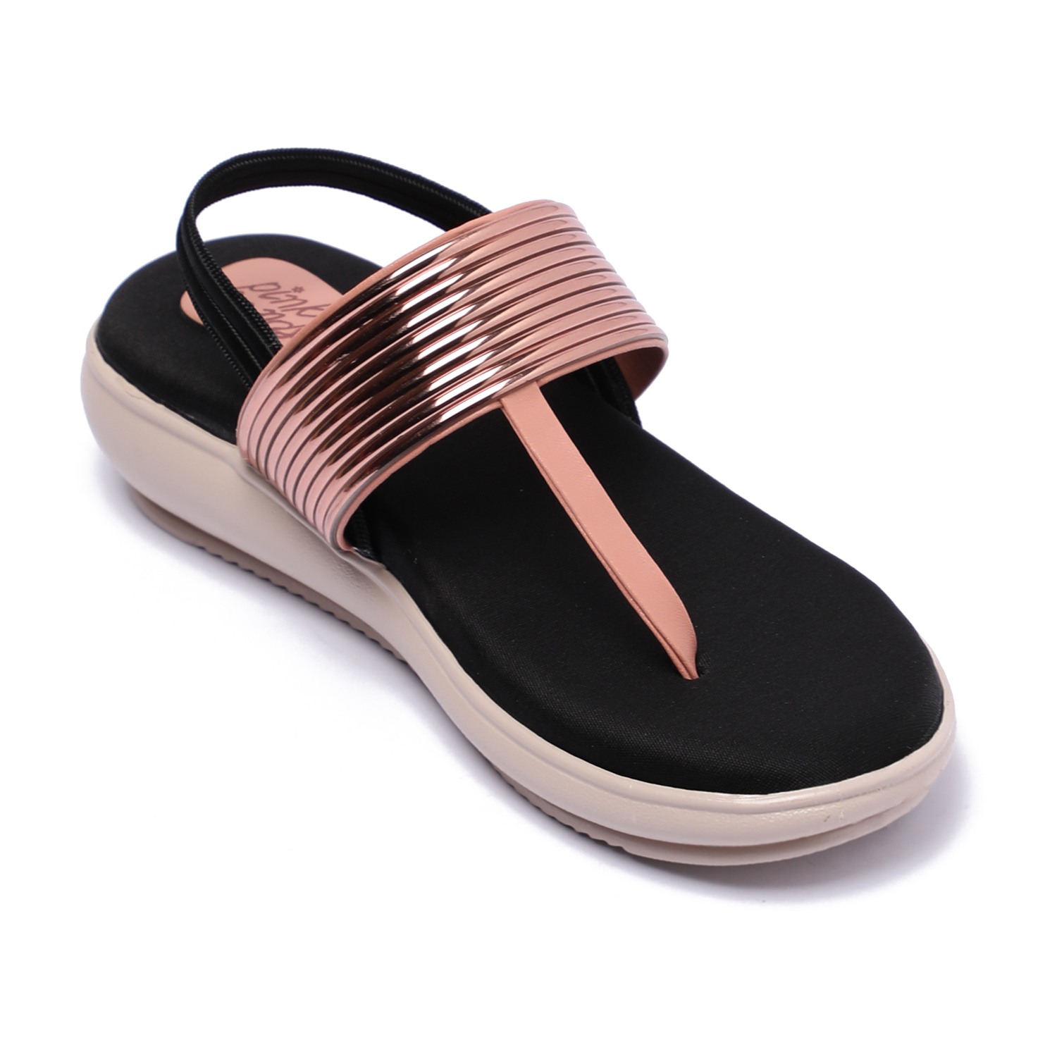 Rose Gold Sandals for Girls (7-11 Years)