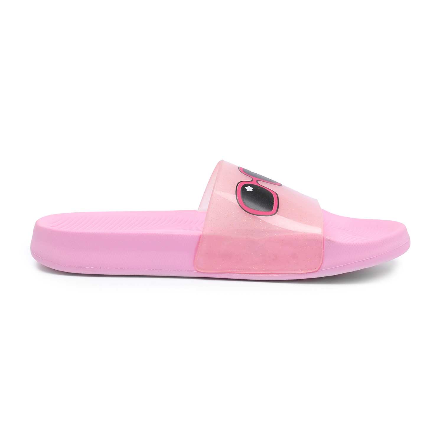 Pink Slide Sandals For Girls (7-11 Years)