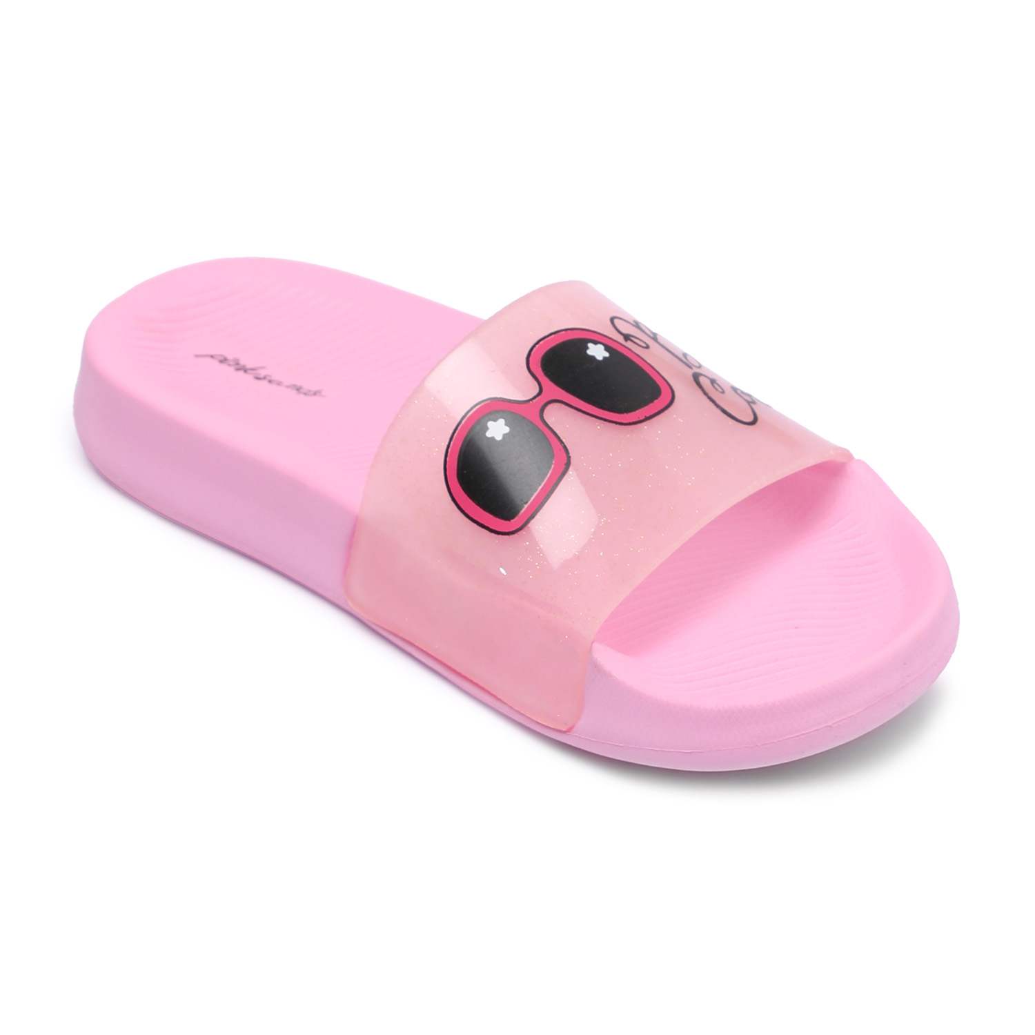 Pink Slide Sandals For Girls (7-11 Years)