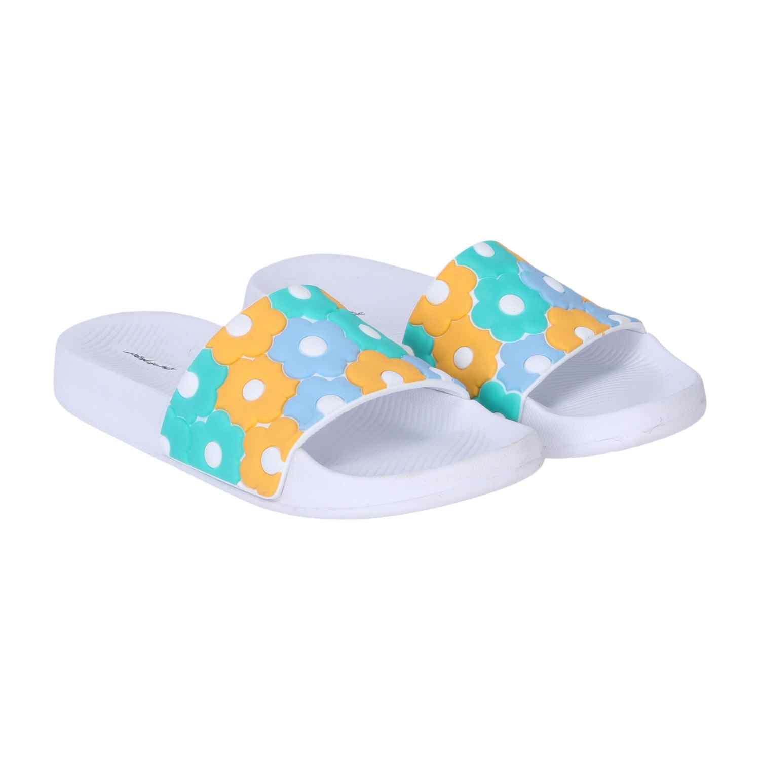 Blue Sliders for Girls(7-11 Years)