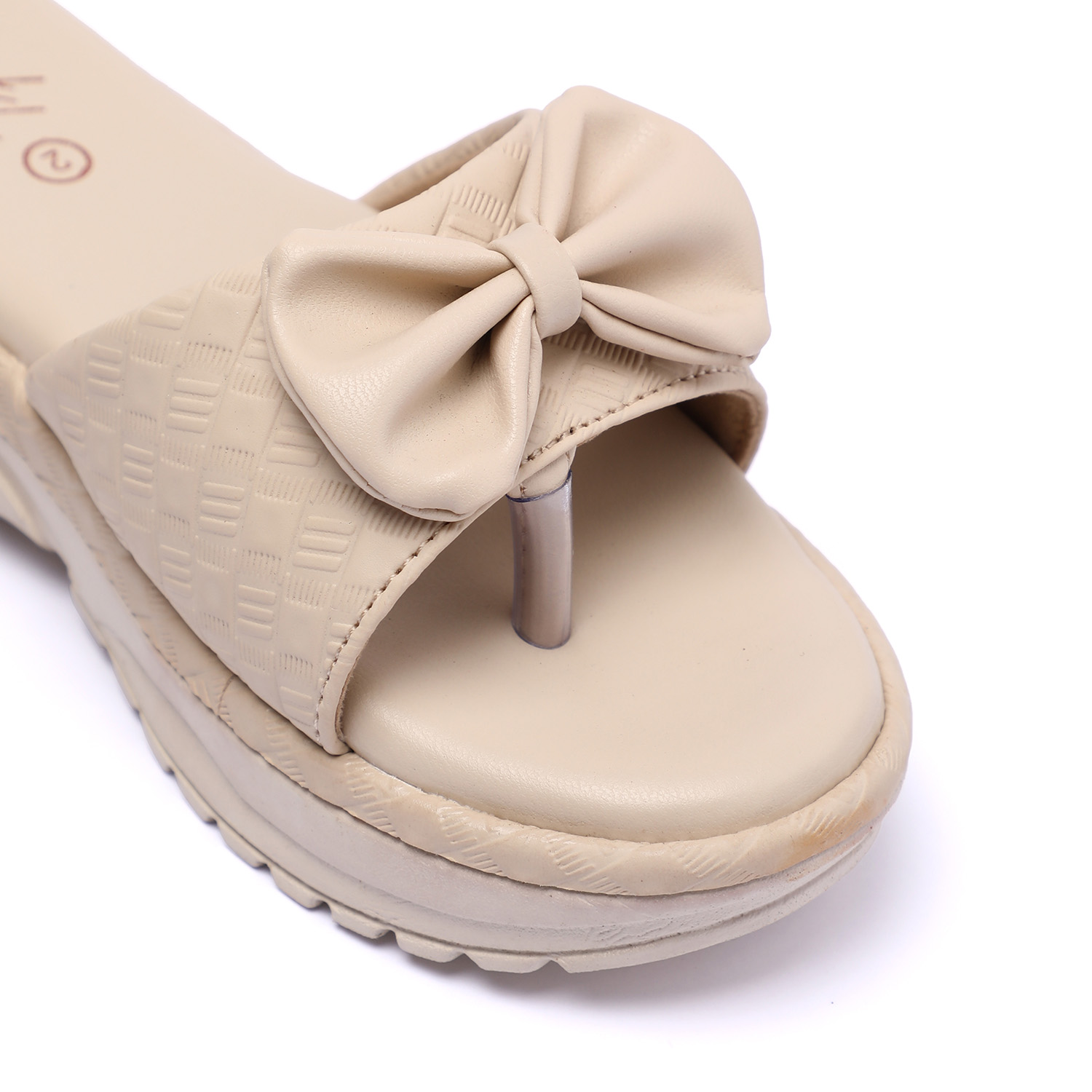 Cream Sandals For Girls Senior (12 Years Onwards)