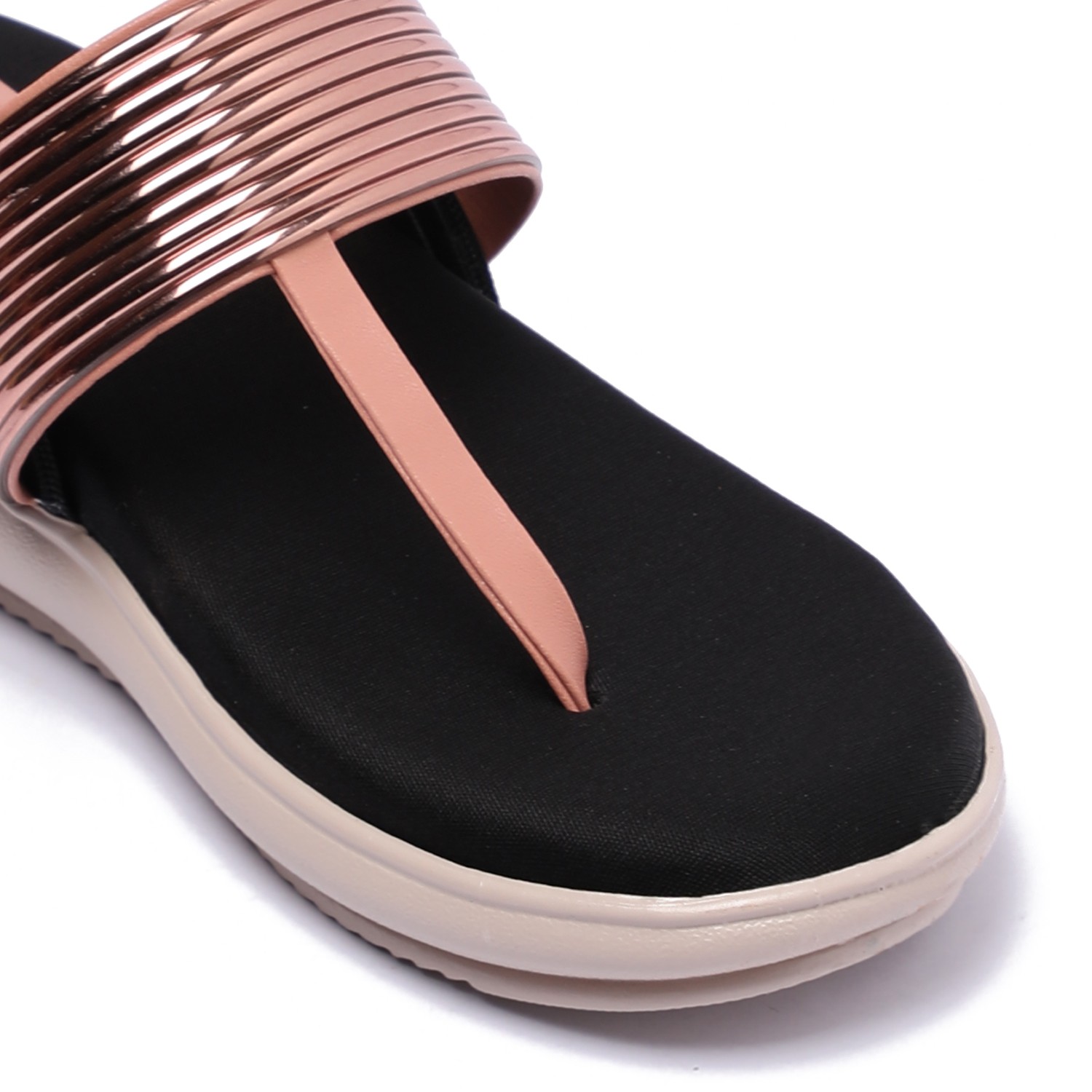 Rose Gold Sandals for Girls (12 Years On Wards)