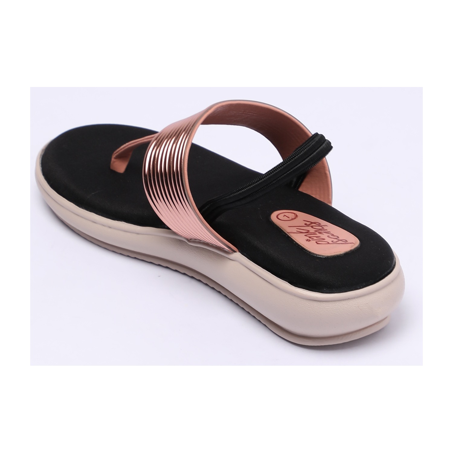 Rose Gold Sandals for Girls (12 Years On Wards)
