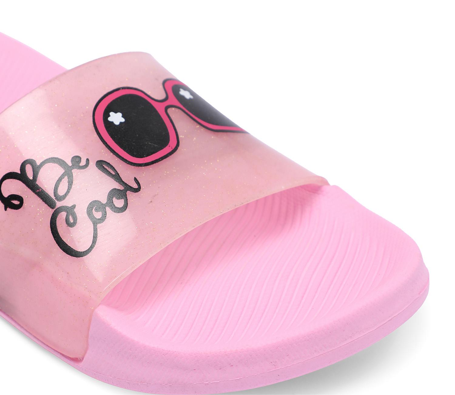 Pink Slide Sandals For Girls (12 Yrs On Wards)