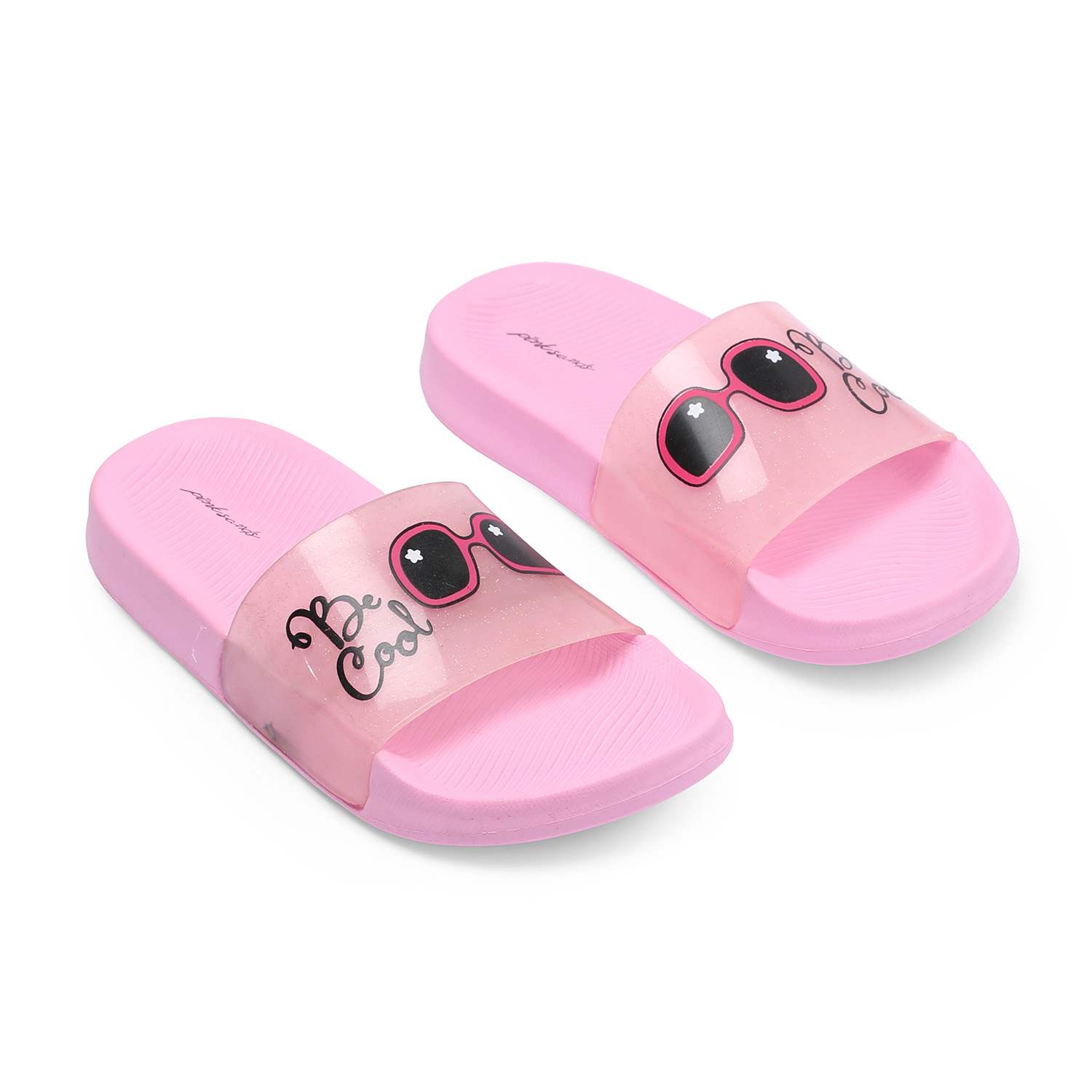 Pink Slide Sandals For Girls (12 Yrs On Wards)