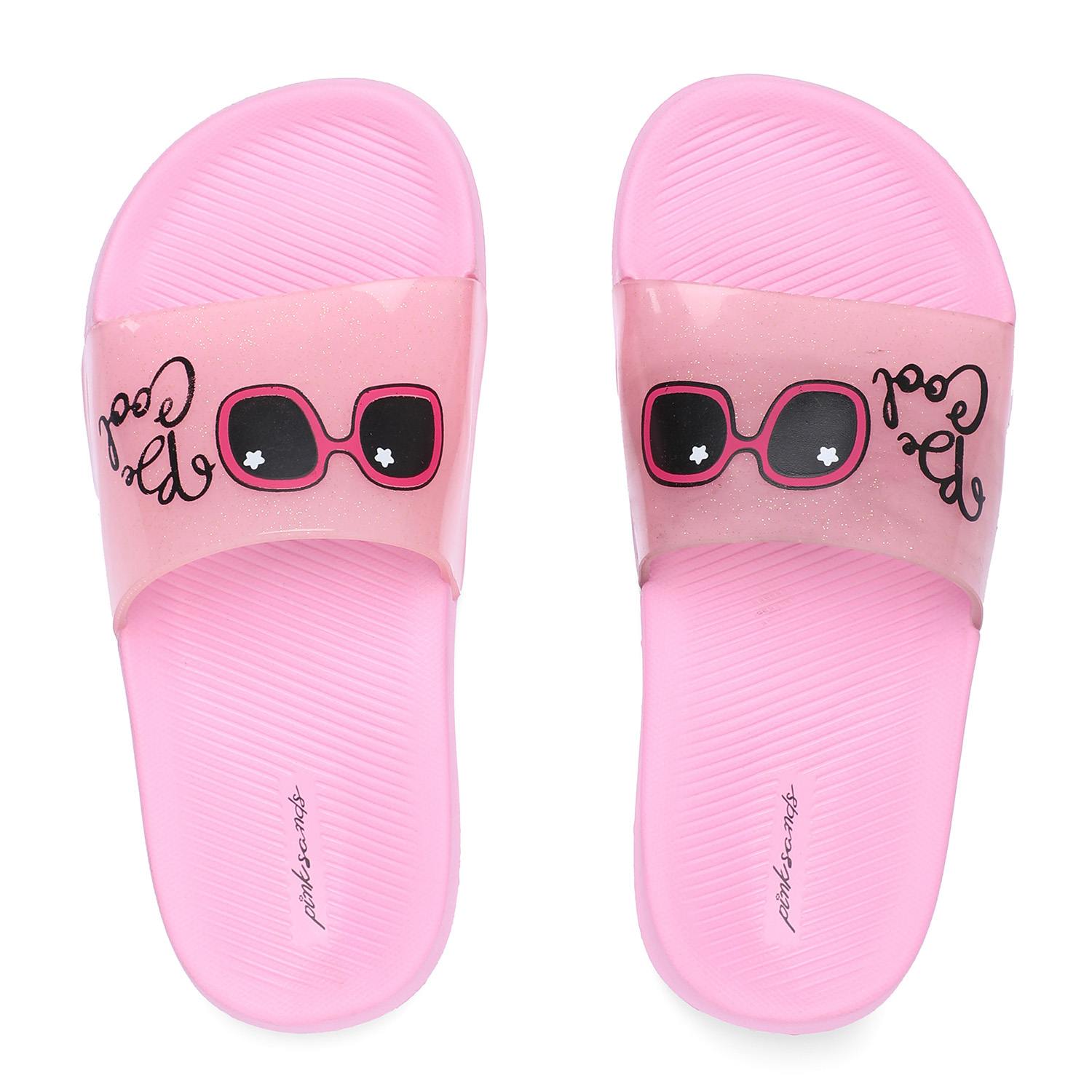 Pink Slide Sandals For Girls (12 Yrs On Wards)