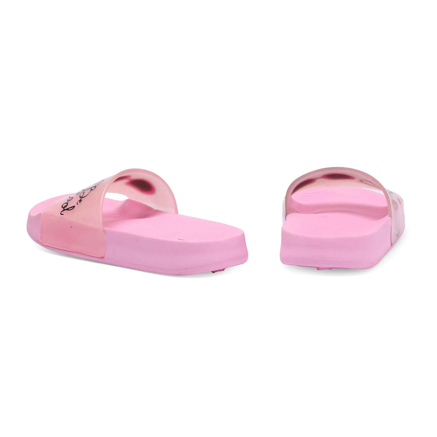 Pink Slide Sandals For Girls (12 Yrs On Wards)