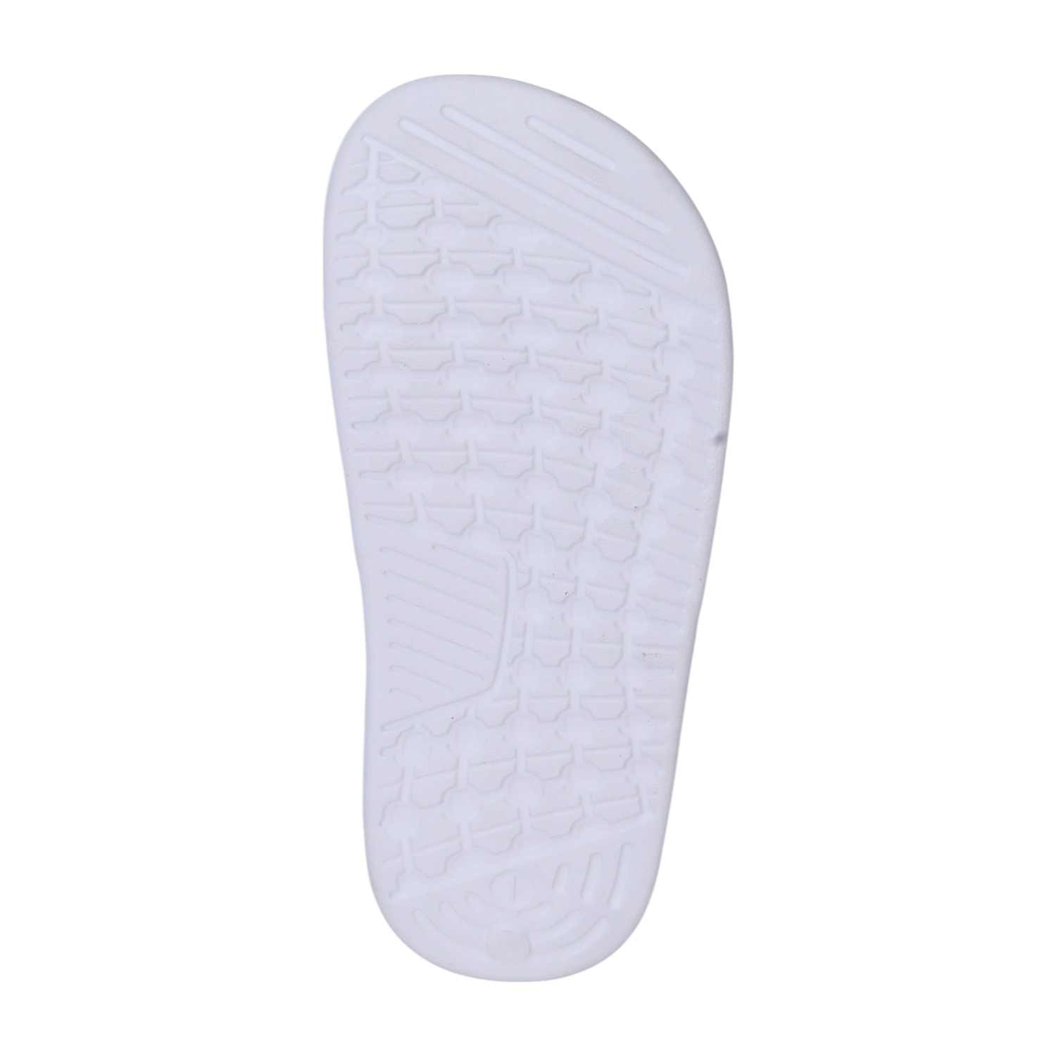 White and Pink Colourblock Sliders for Girls(12 Years onwards)