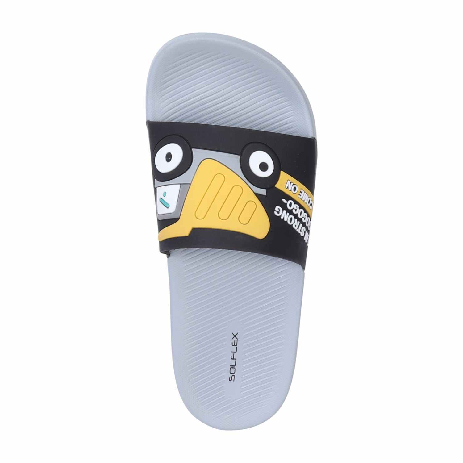 Kids Cartoon Construction Slide For Boys 7-11 Years - Black
